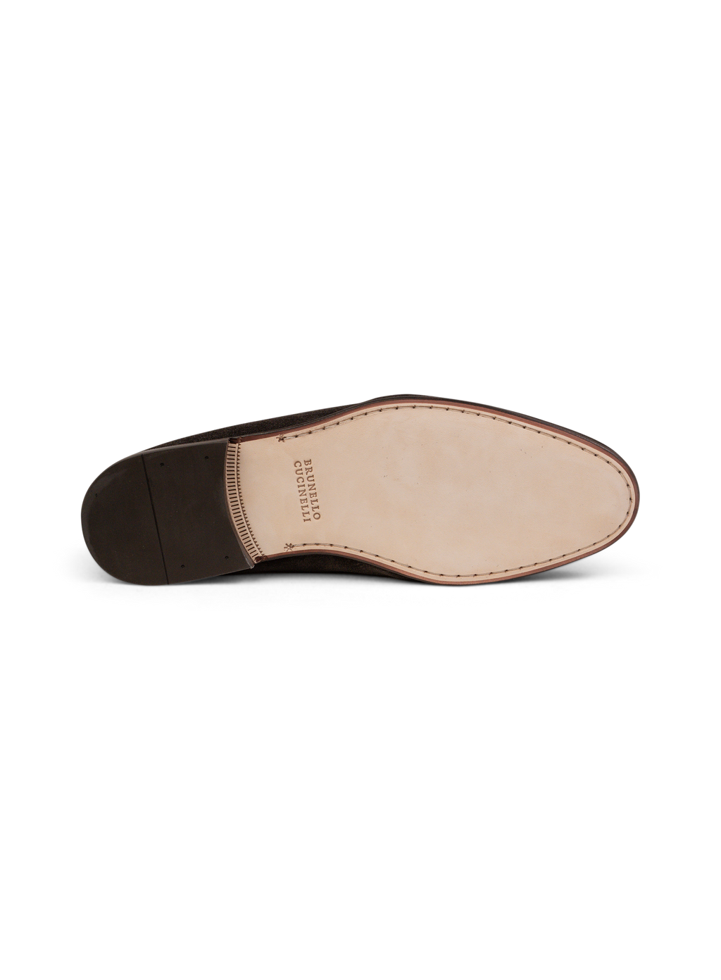 Tassel loafers van suède | Antraciet