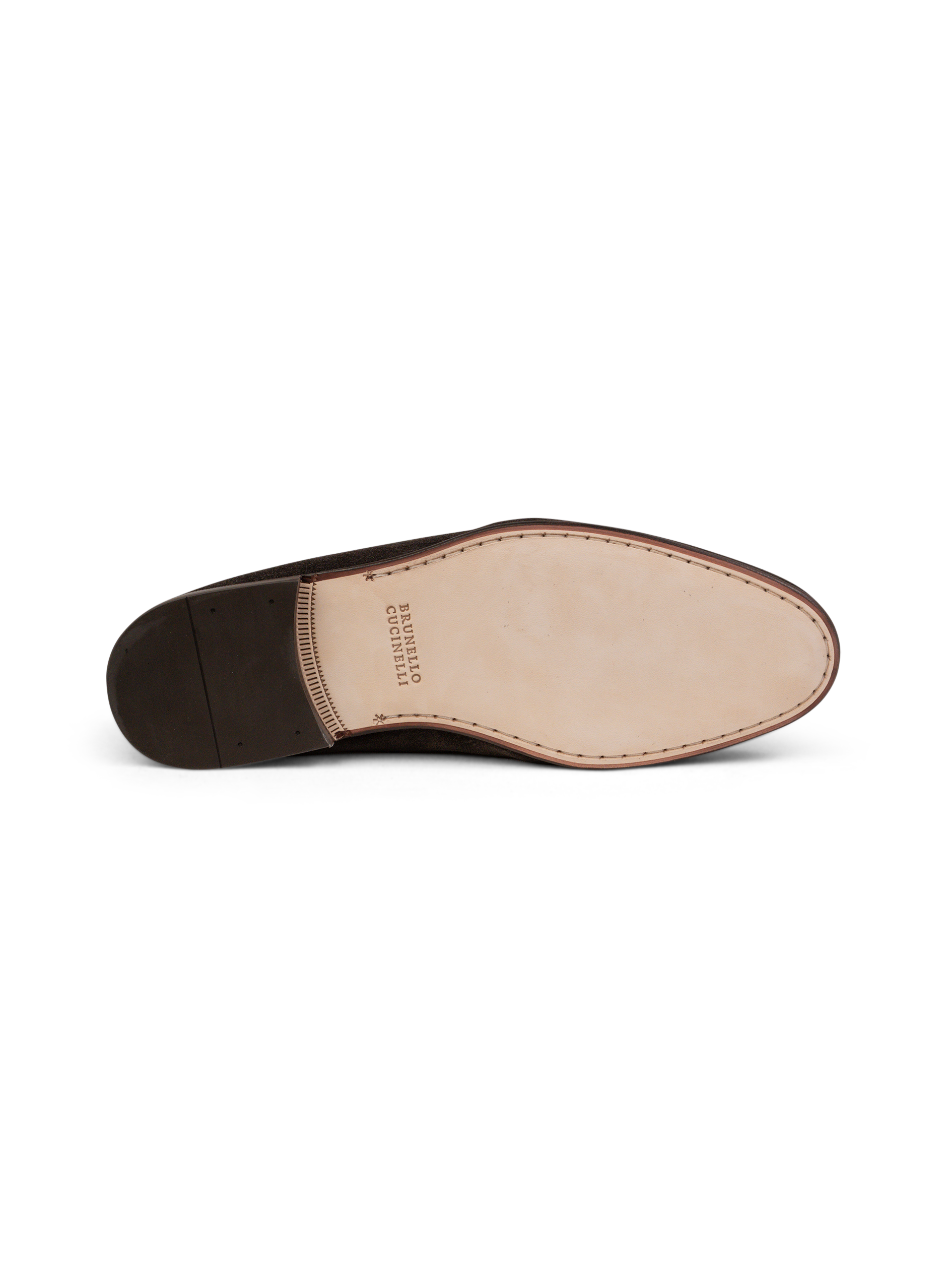 Tassel loafers van suède | Antraciet