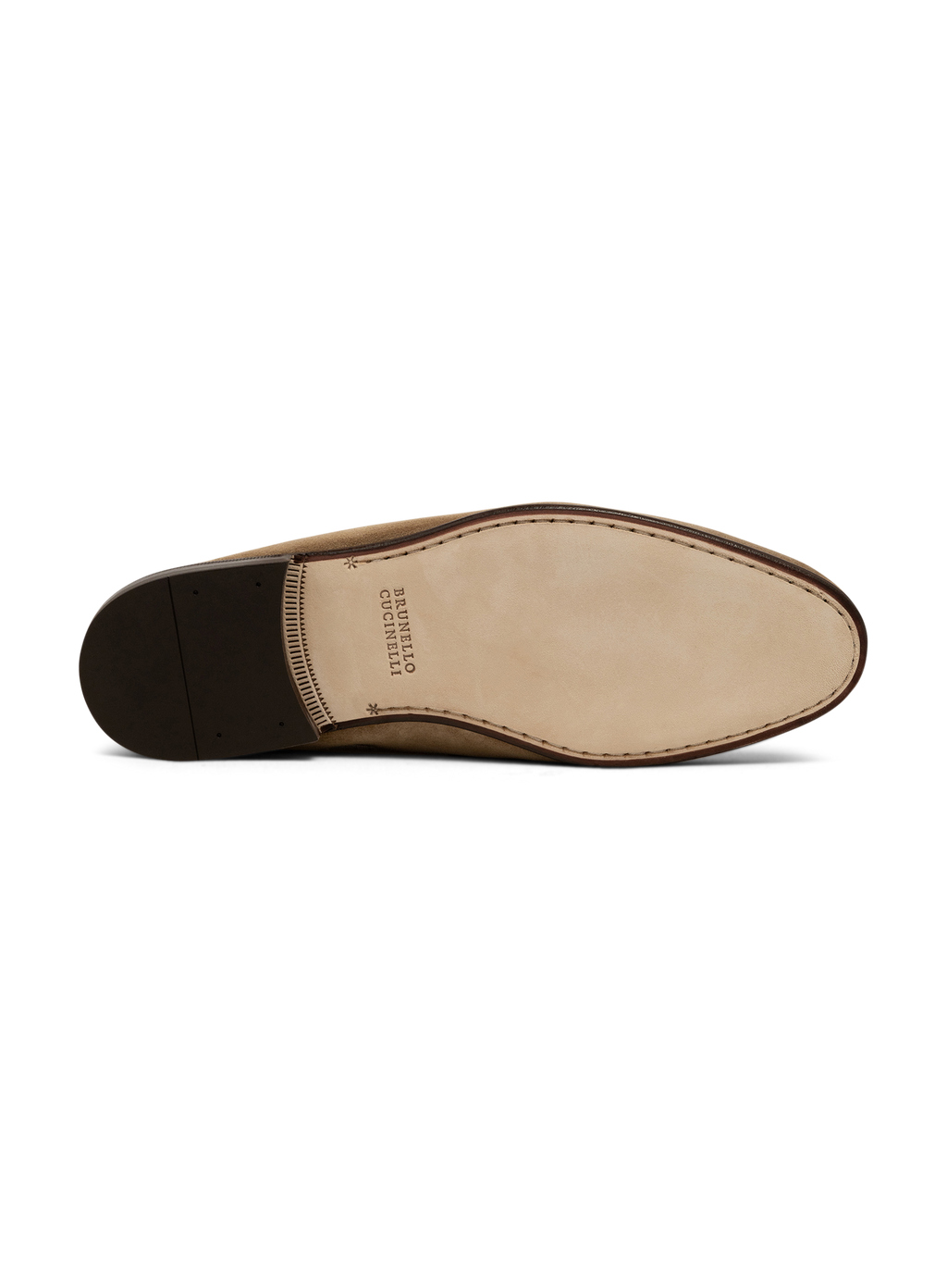 Suède penny loafers | Beige