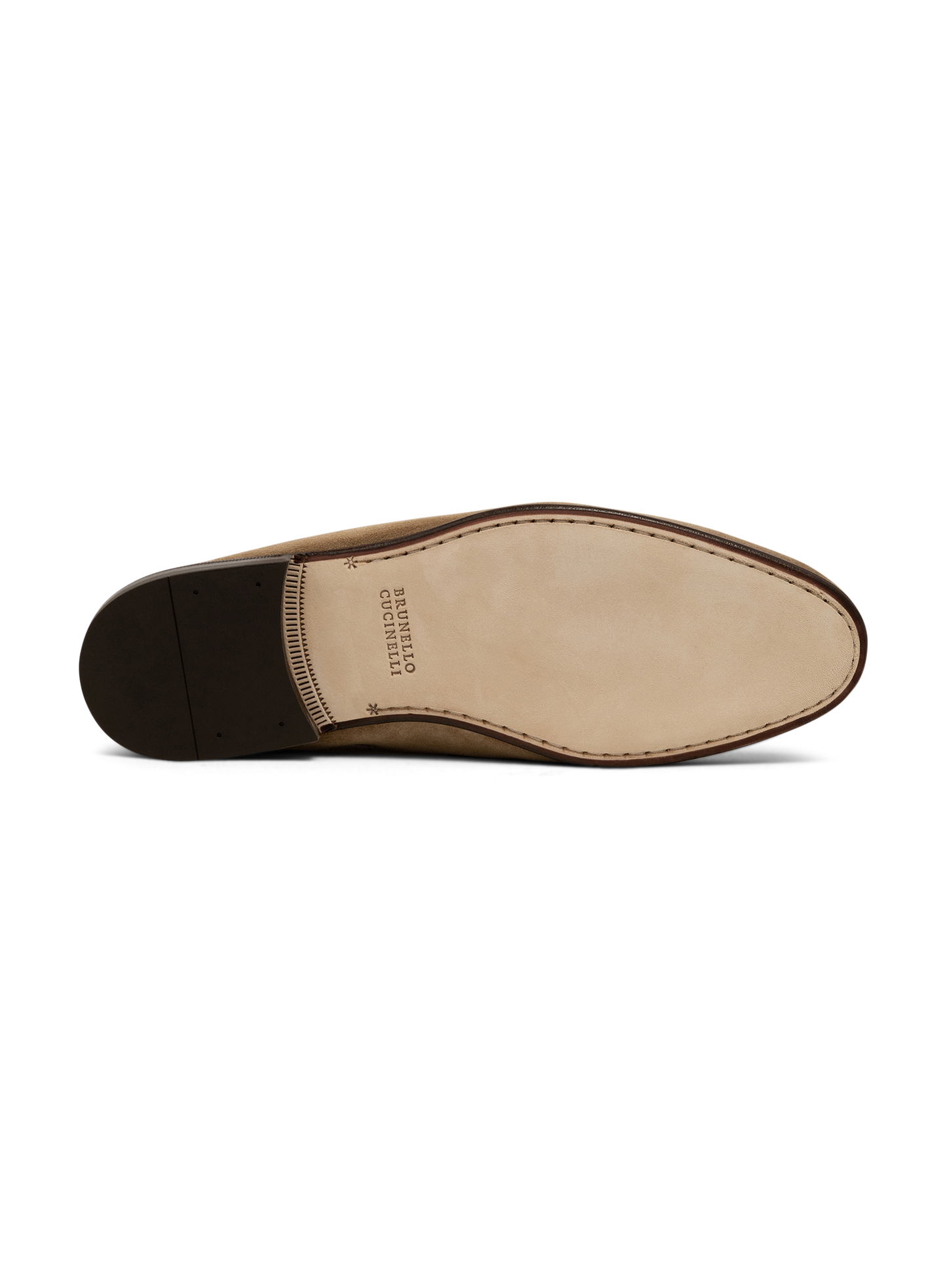 Suède penny loafers | Beige