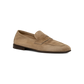 Suède penny loafers | Beige