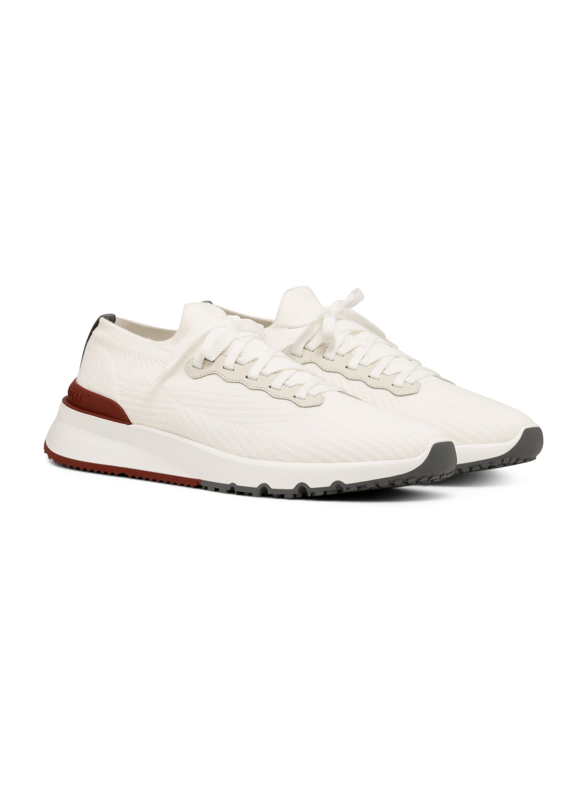 Knitted sneakers | Wit
