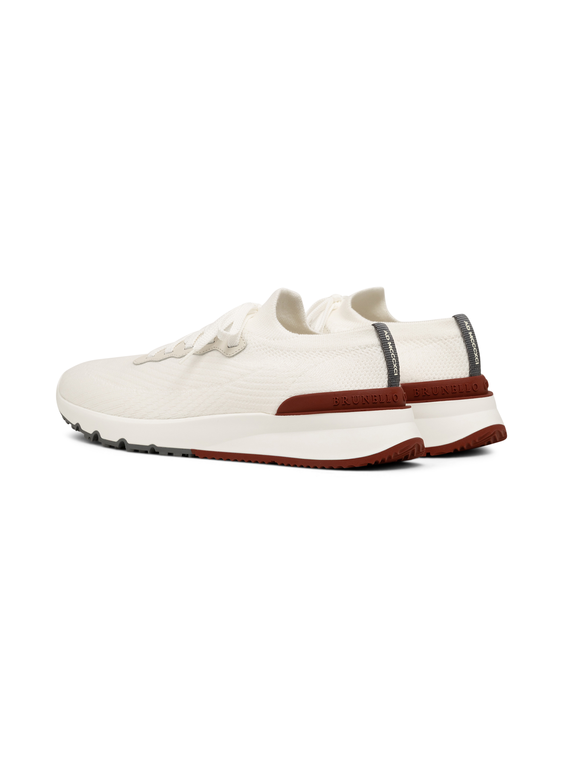 Knitted sneakers | Wit