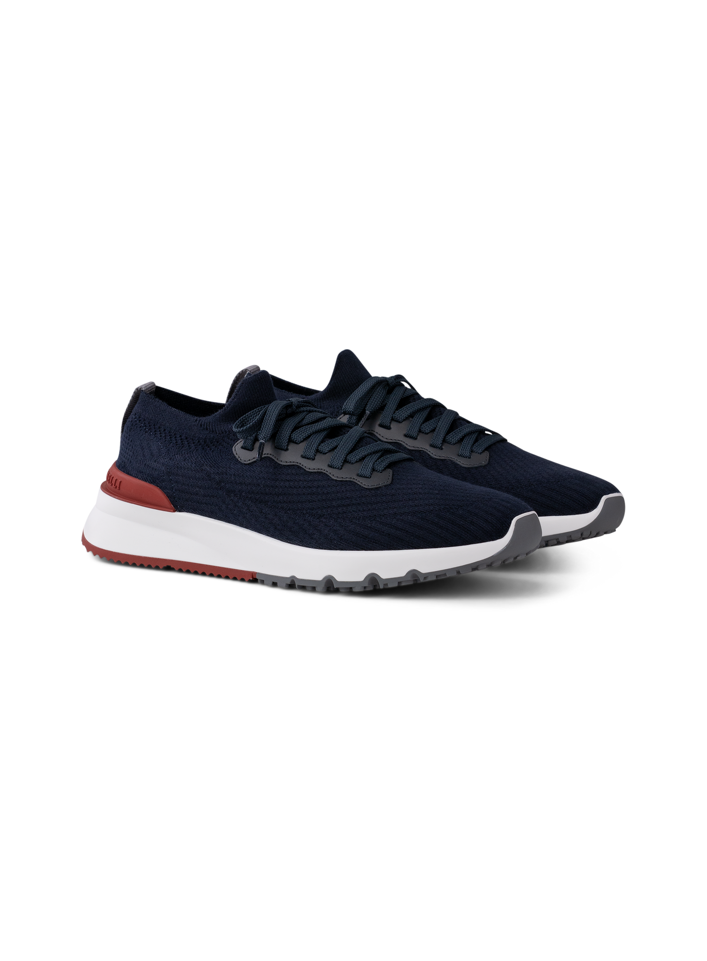 Knitted sneakers | BLUE NAVY