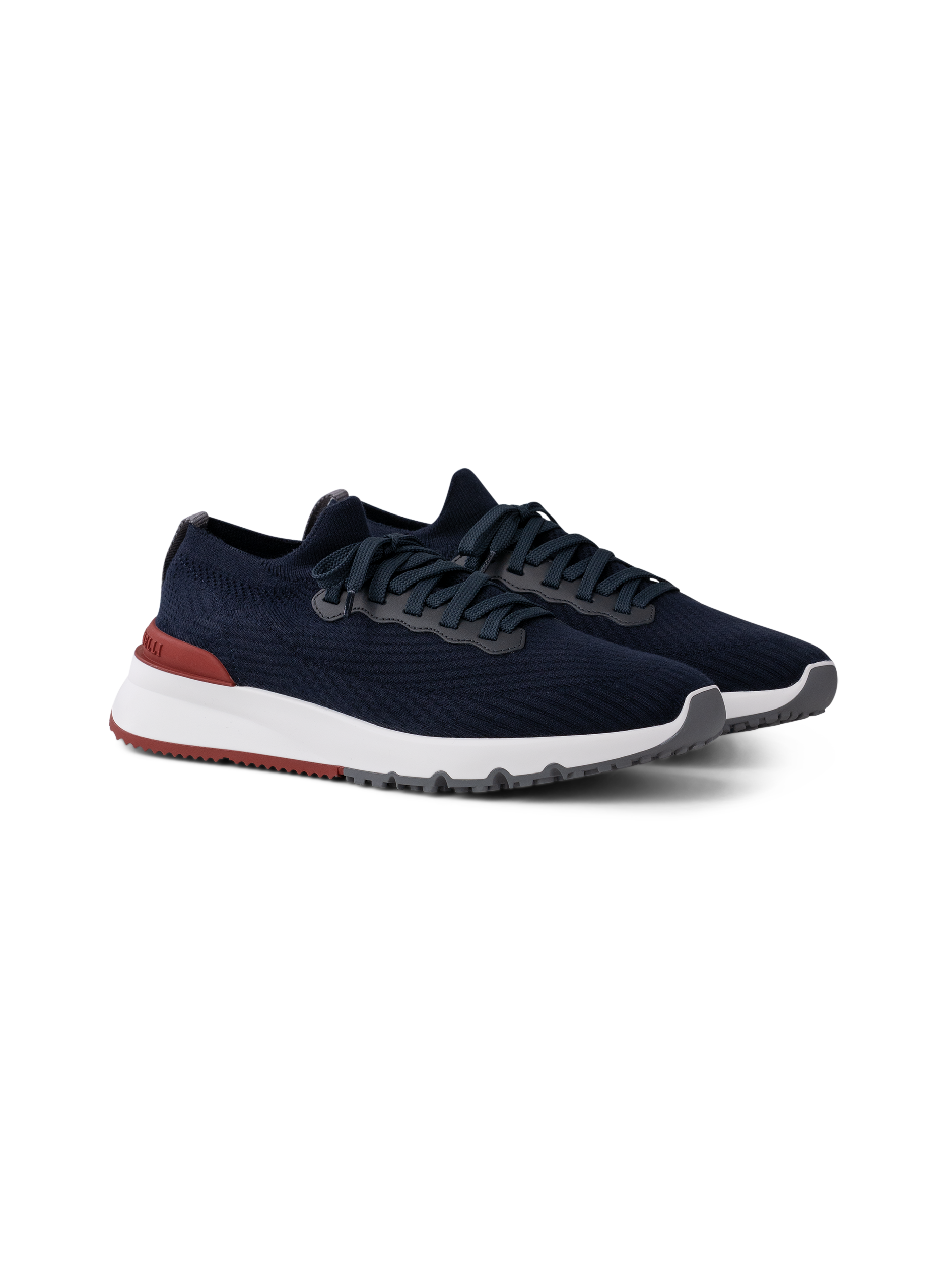 Knitted sneakers | BLUE NAVY