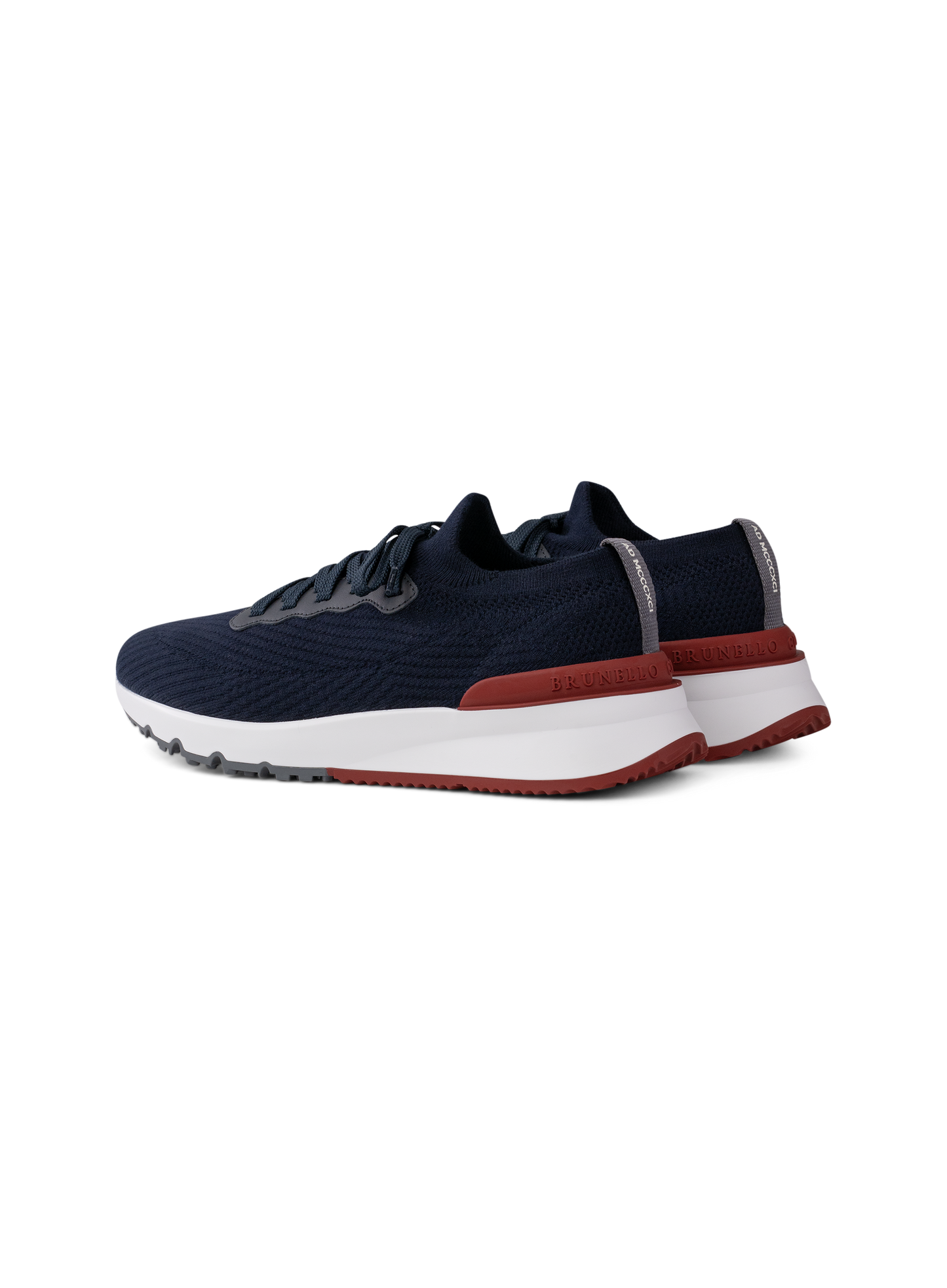 Knitted sneakers | BLUE NAVY