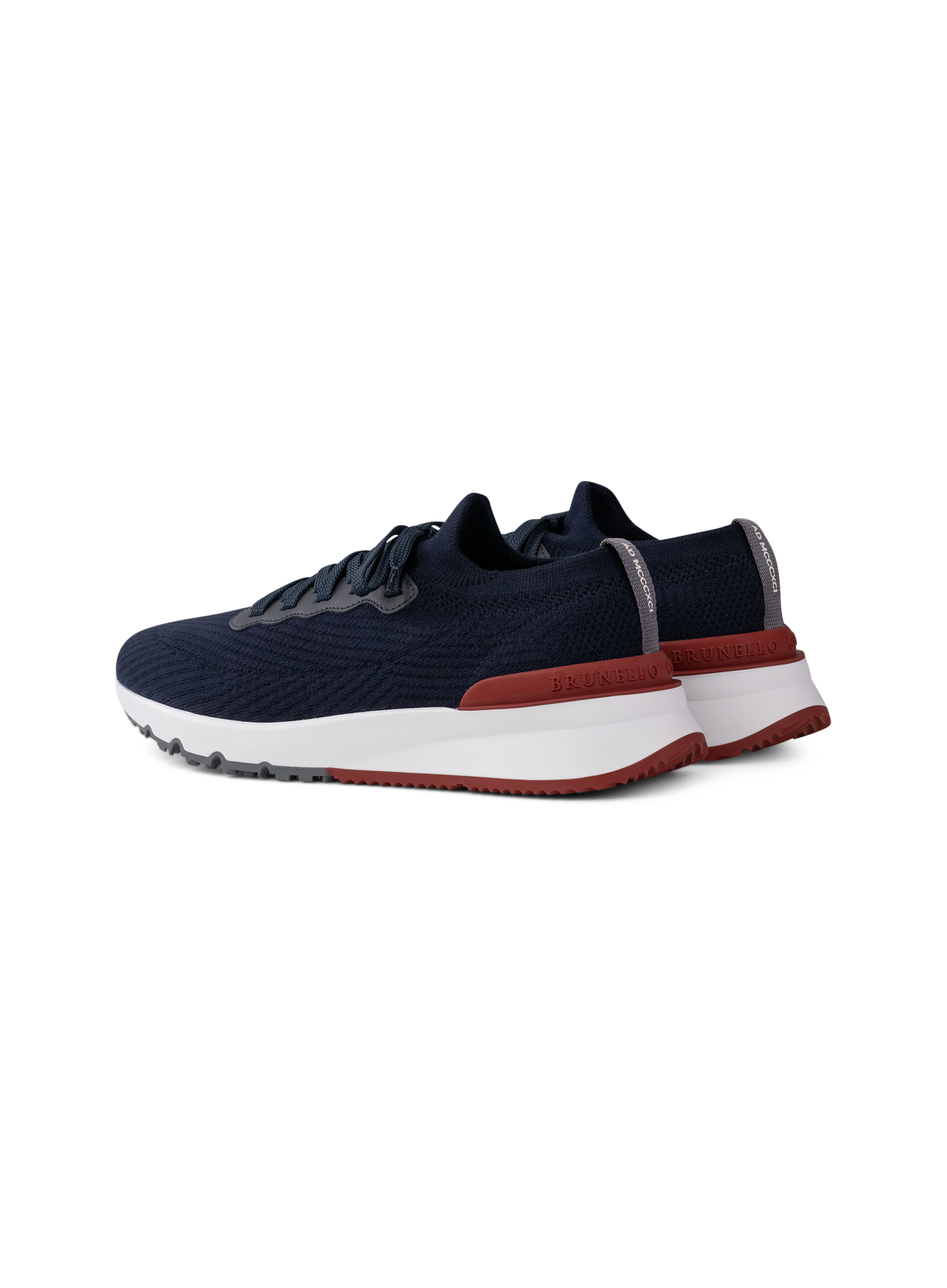 Knitted sneakers | BLUE NAVY