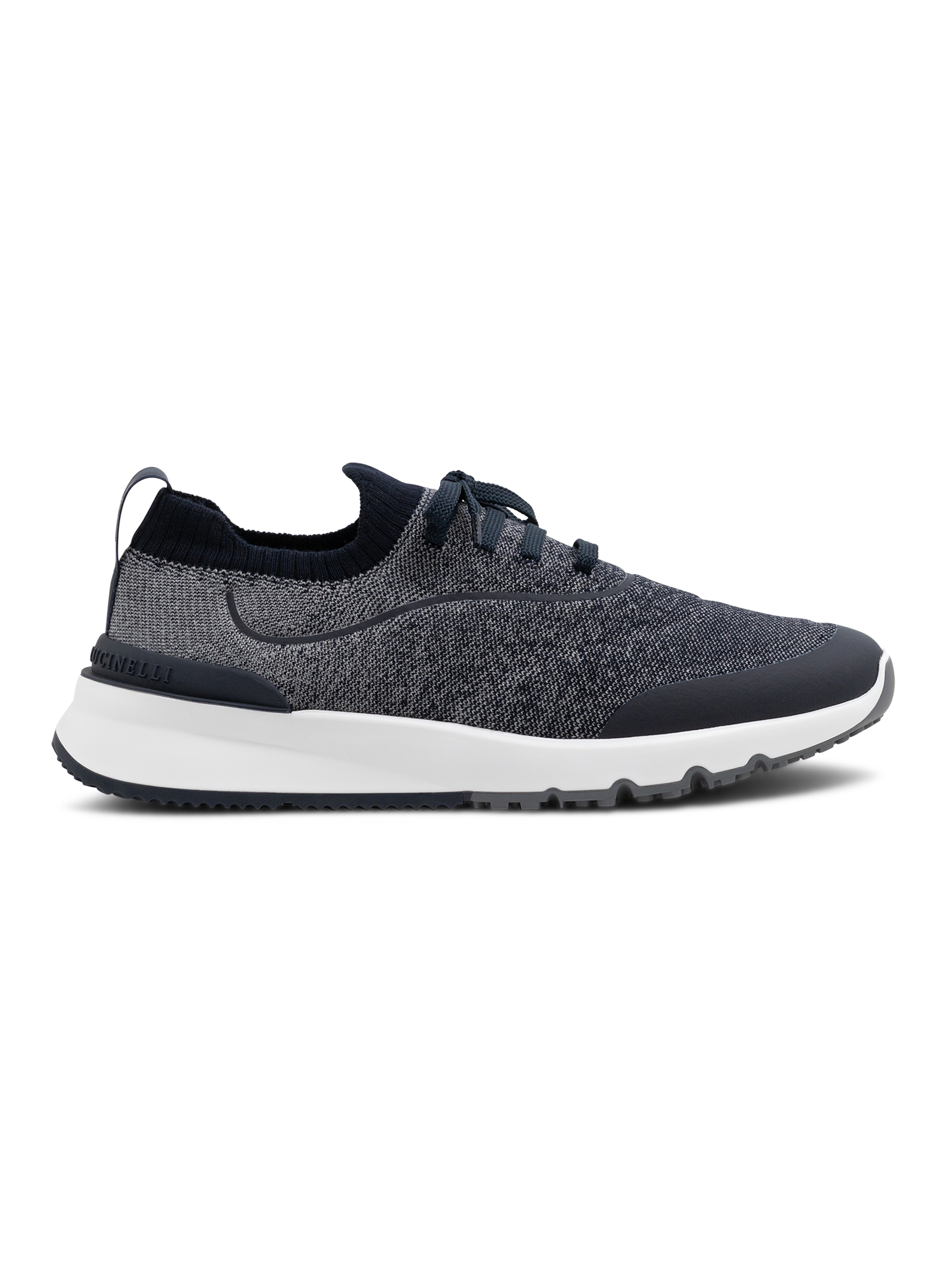 Knitted sneakers | BLUE NAVY