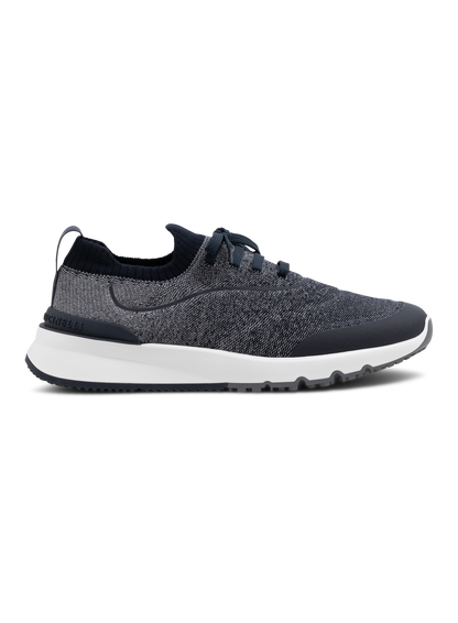 Knitted sneakers | BLUE NAVY