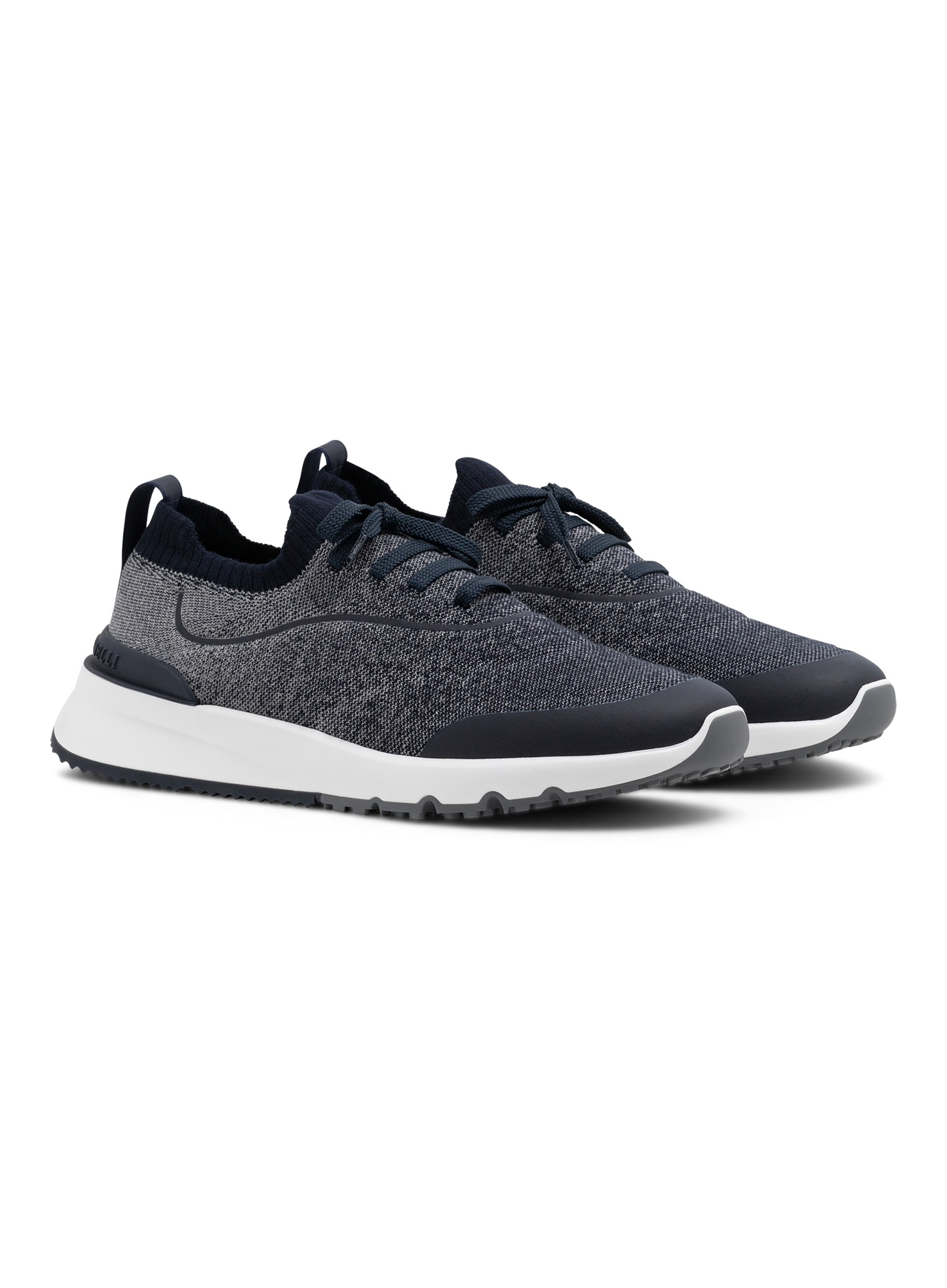 Knitted sneakers | BLUE NAVY