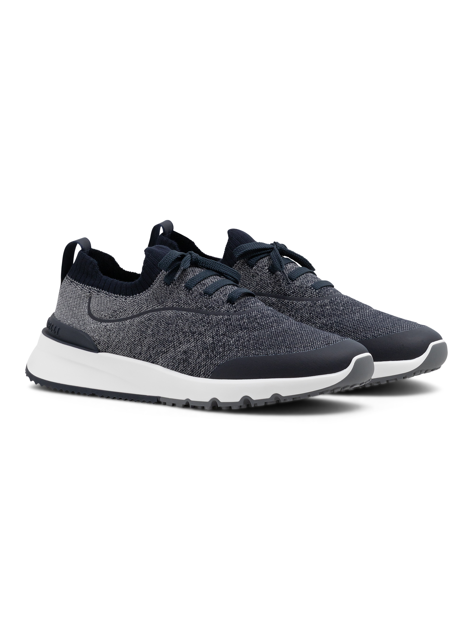 Knitted sneakers | BLUE NAVY