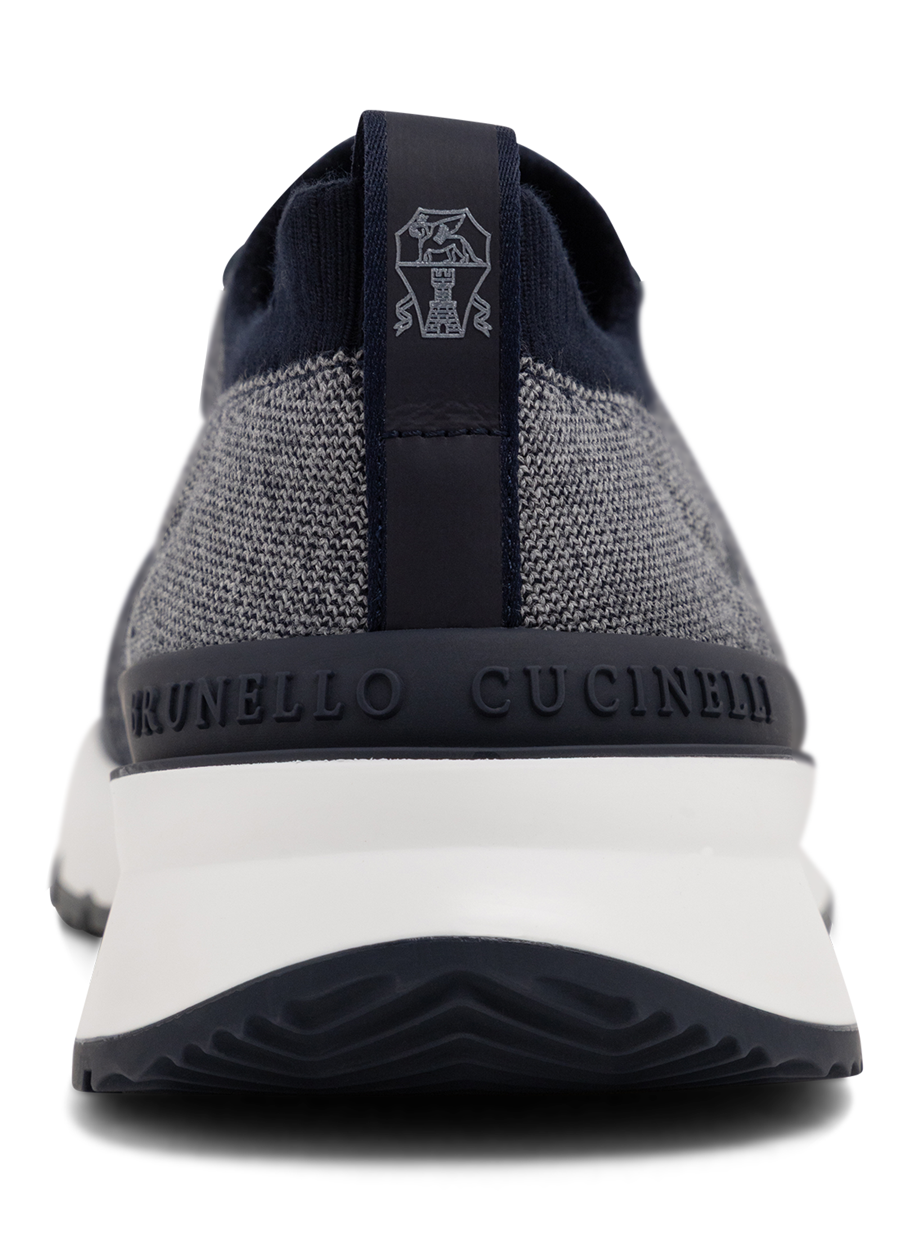 Knitted sneakers | BLUE NAVY