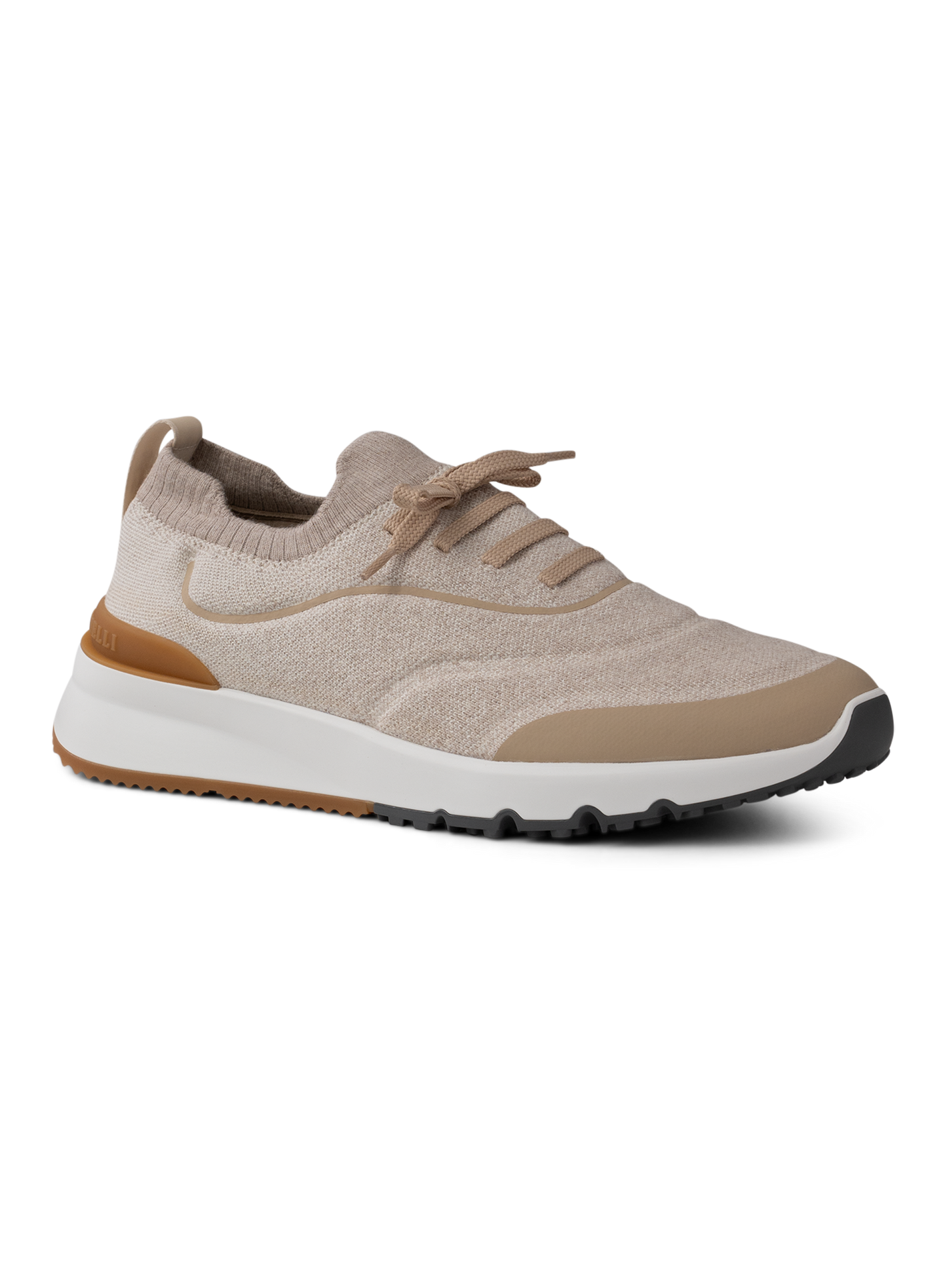 Knitted sneakers | Beige Melee