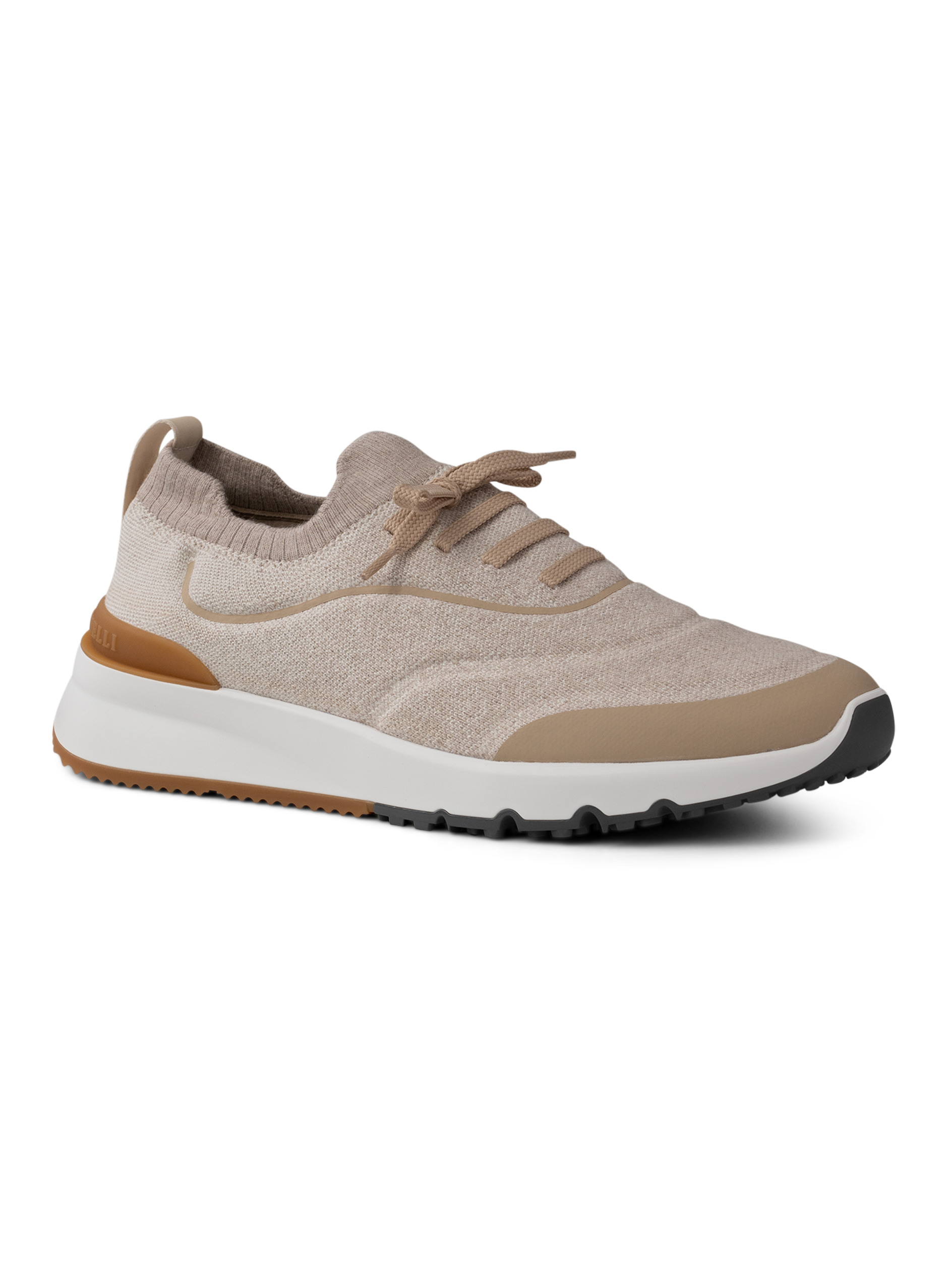 Knitted sneakers | Beige Melee