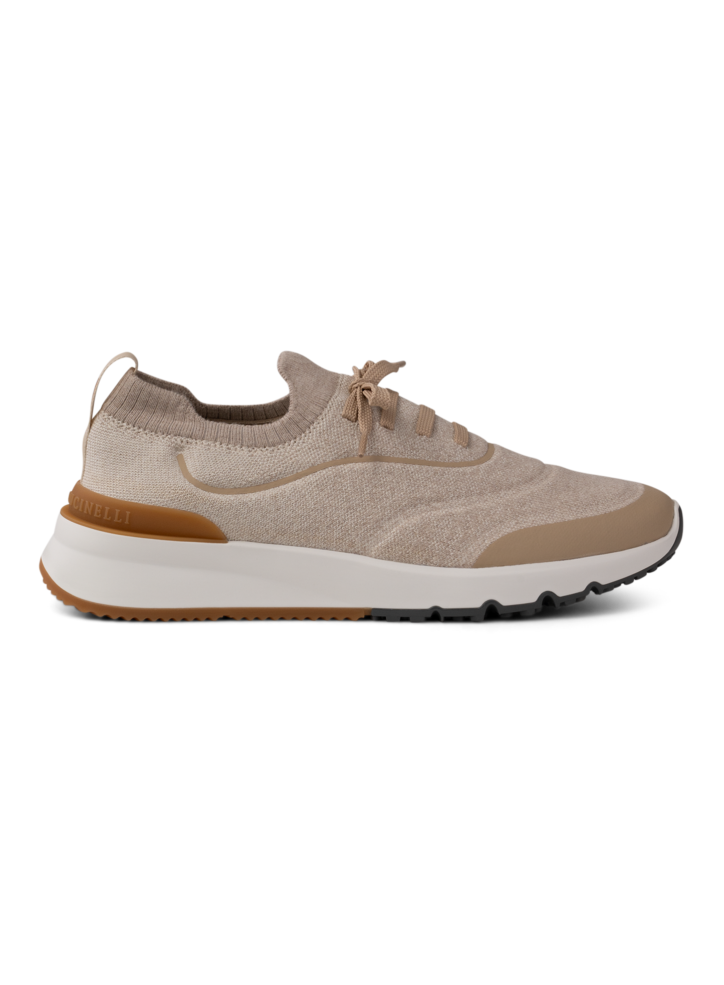 Knitted sneakers | Beige Melee