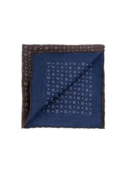 Zijden pochet | BLUE NAVY