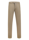 Carraciolo broek van scheerwol | TAUPE BEIGE