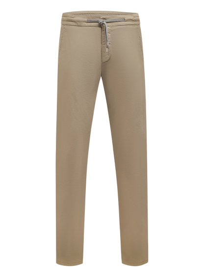 Carraciolo broek van scheerwol | TAUPE BEIGE