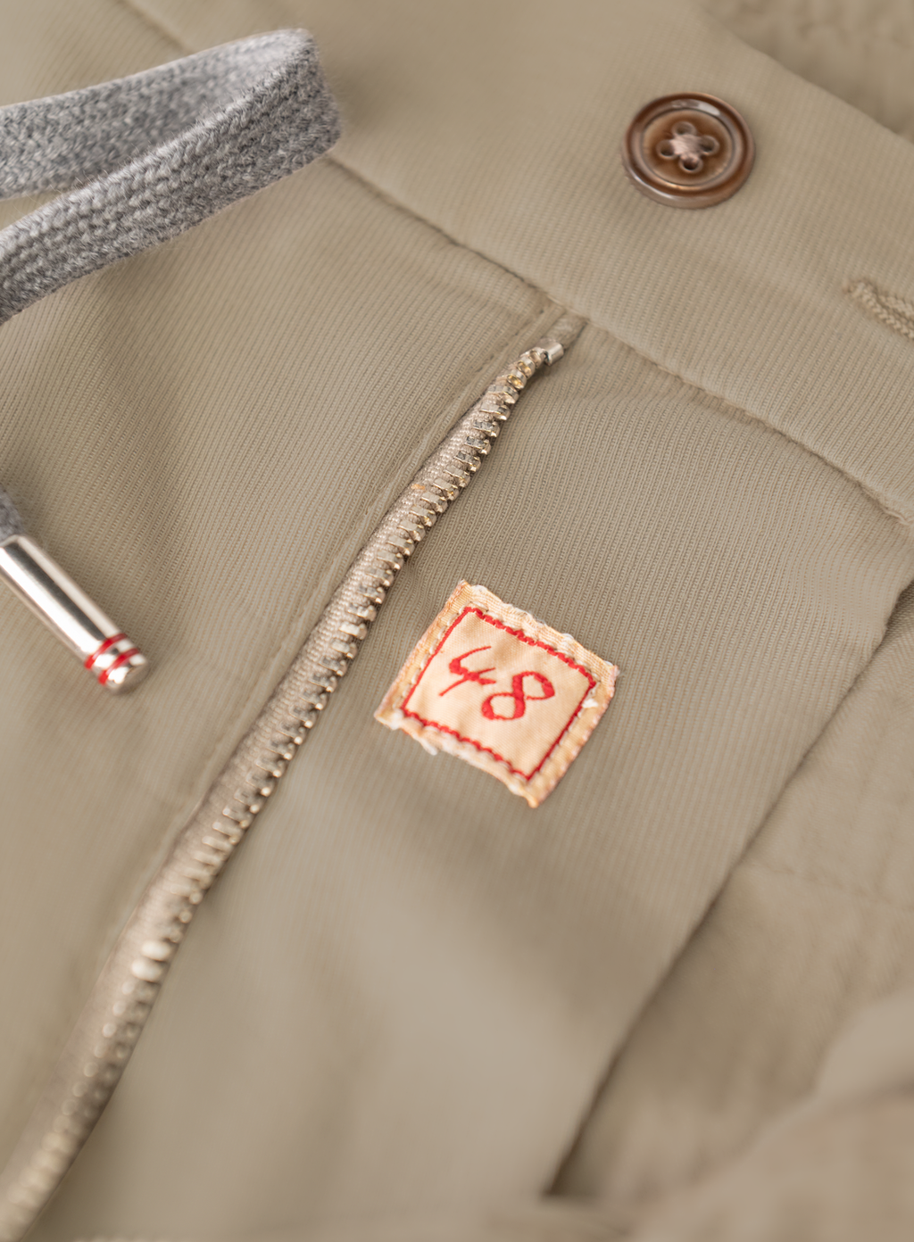 Carraciolo broek van scheerwol | FULL_WIDTH | TAUPE BEIGE
