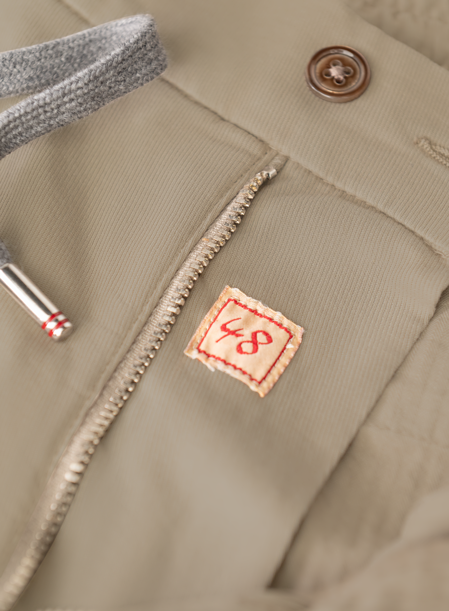 Carraciolo broek van scheerwol | FULL_WIDTH | TAUPE BEIGE