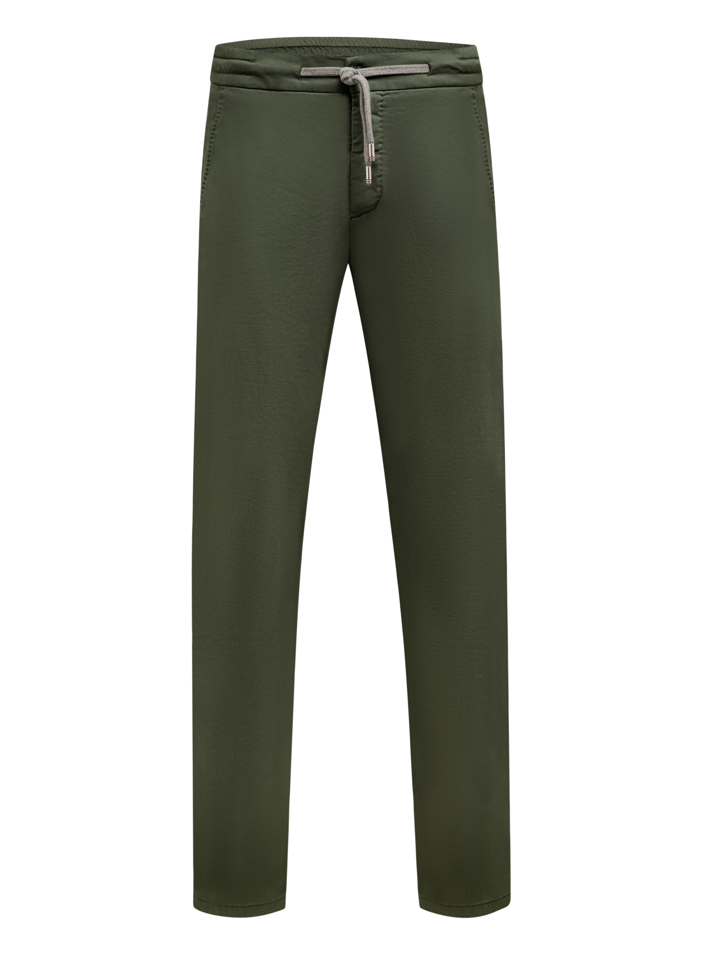Carraciolo broek van scheerwol | Groen