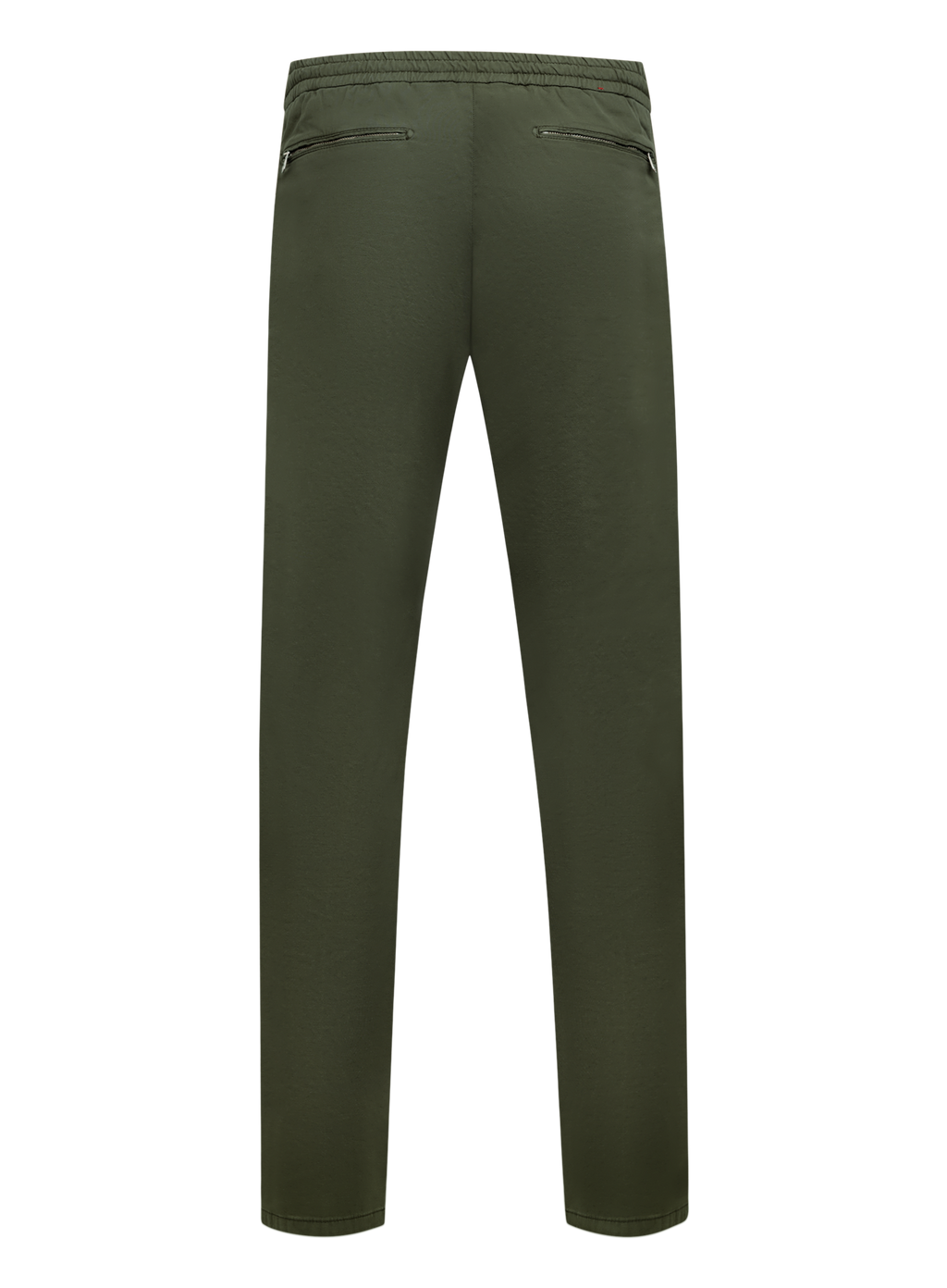 Carraciolo broek van scheerwol | Groen