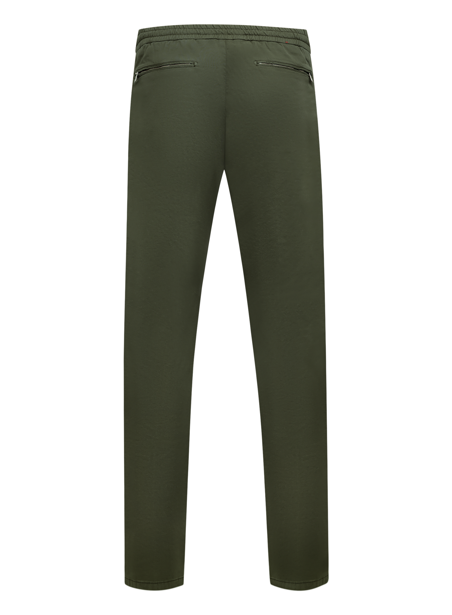 Carraciolo broek van scheerwol | Groen
