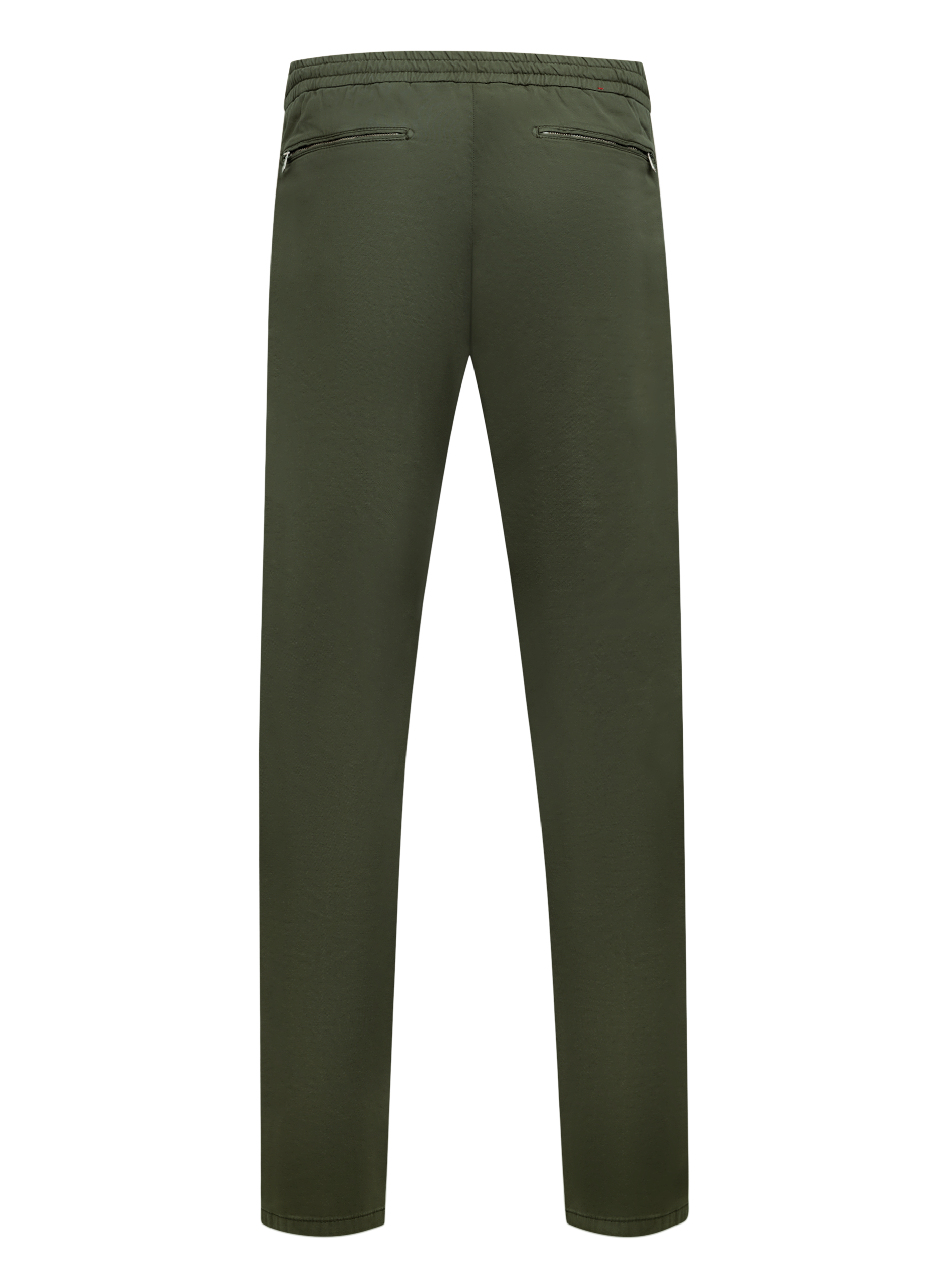 Carraciolo broek van scheerwol | Groen