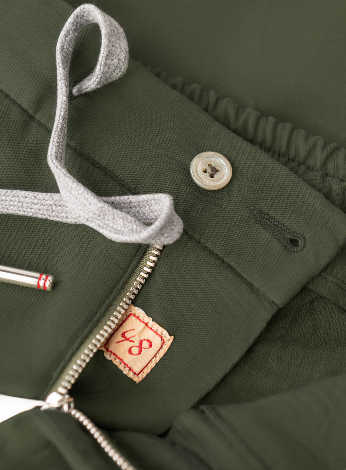 Carraciolo broek van scheerwol | FULL_WIDTH | Groen