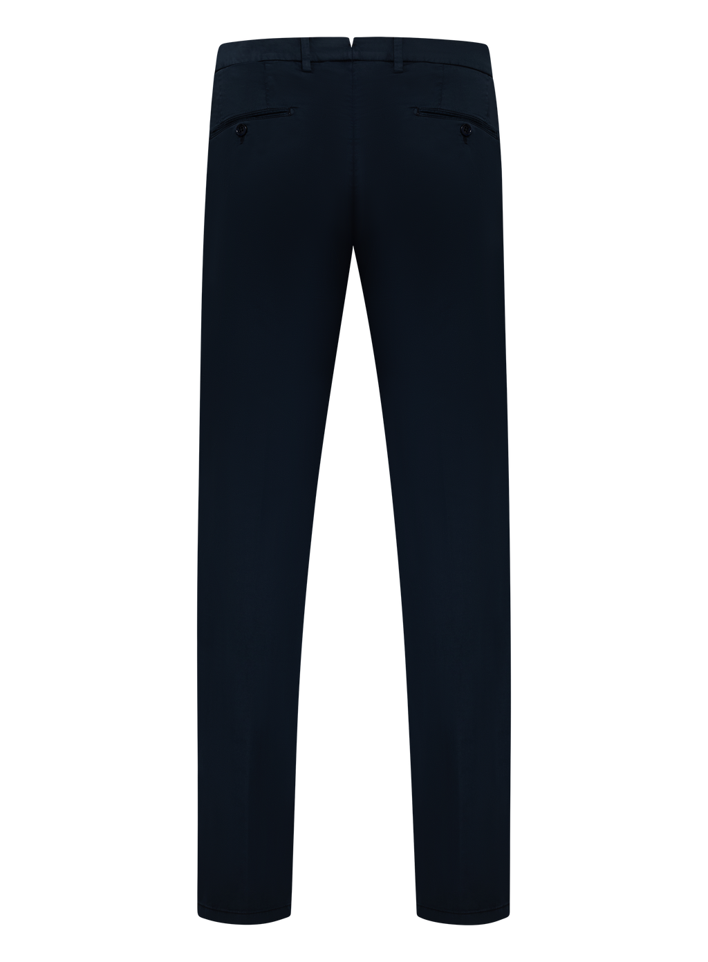 Broek van katoen en zijde | BLUE NAVY