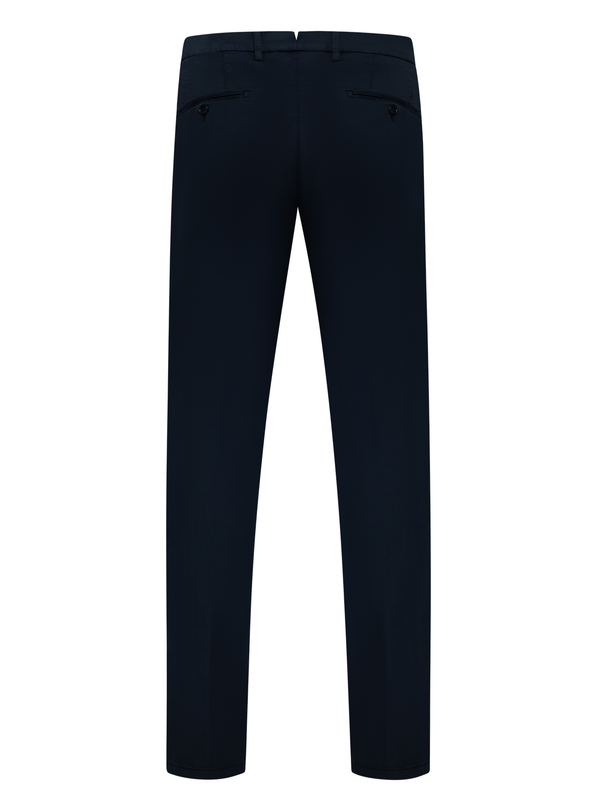 Broek van katoen en zijde | BLUE NAVY