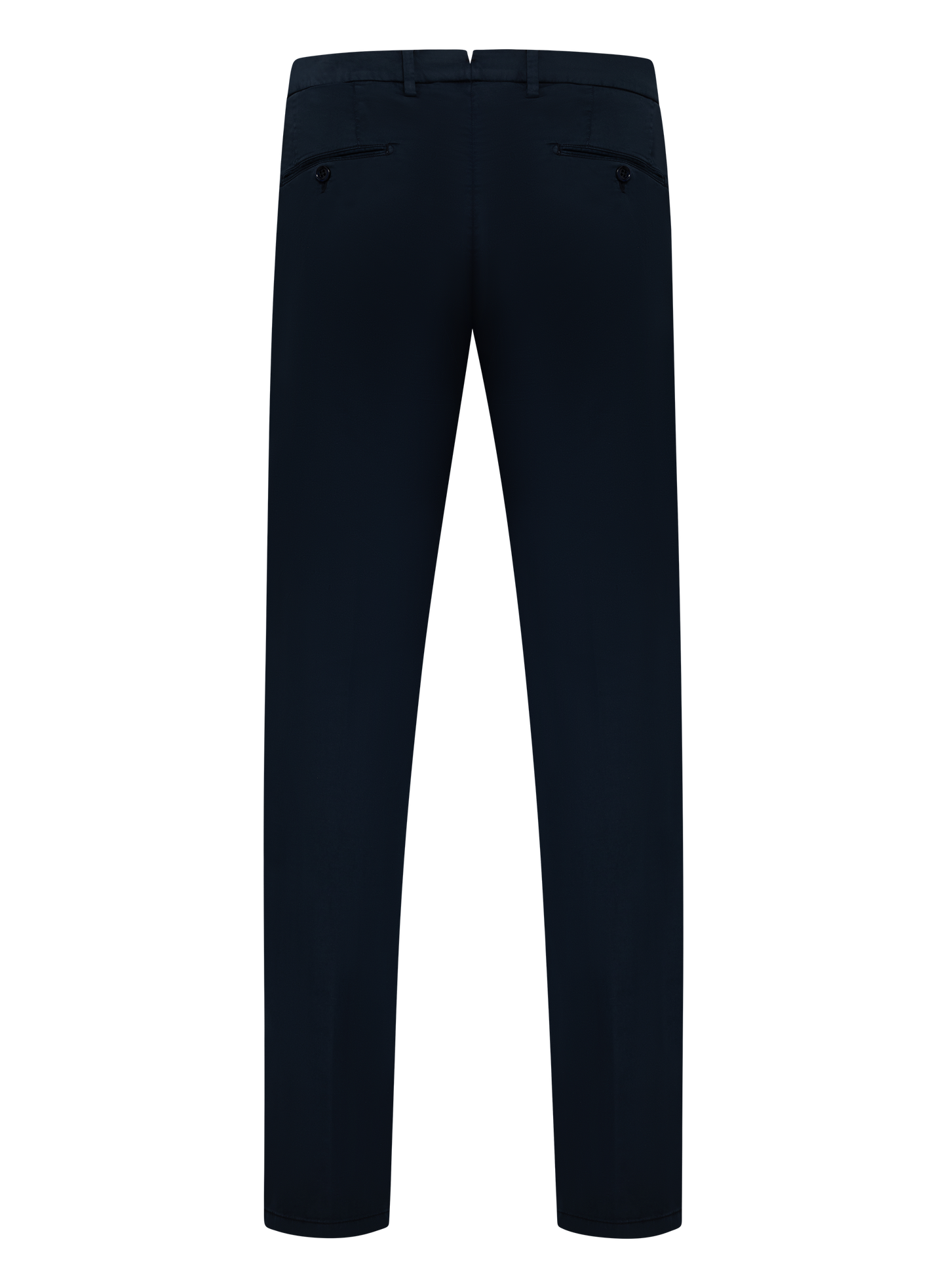 Katoen-zijde broek | FULL_WIDTH | BLUE NAVY