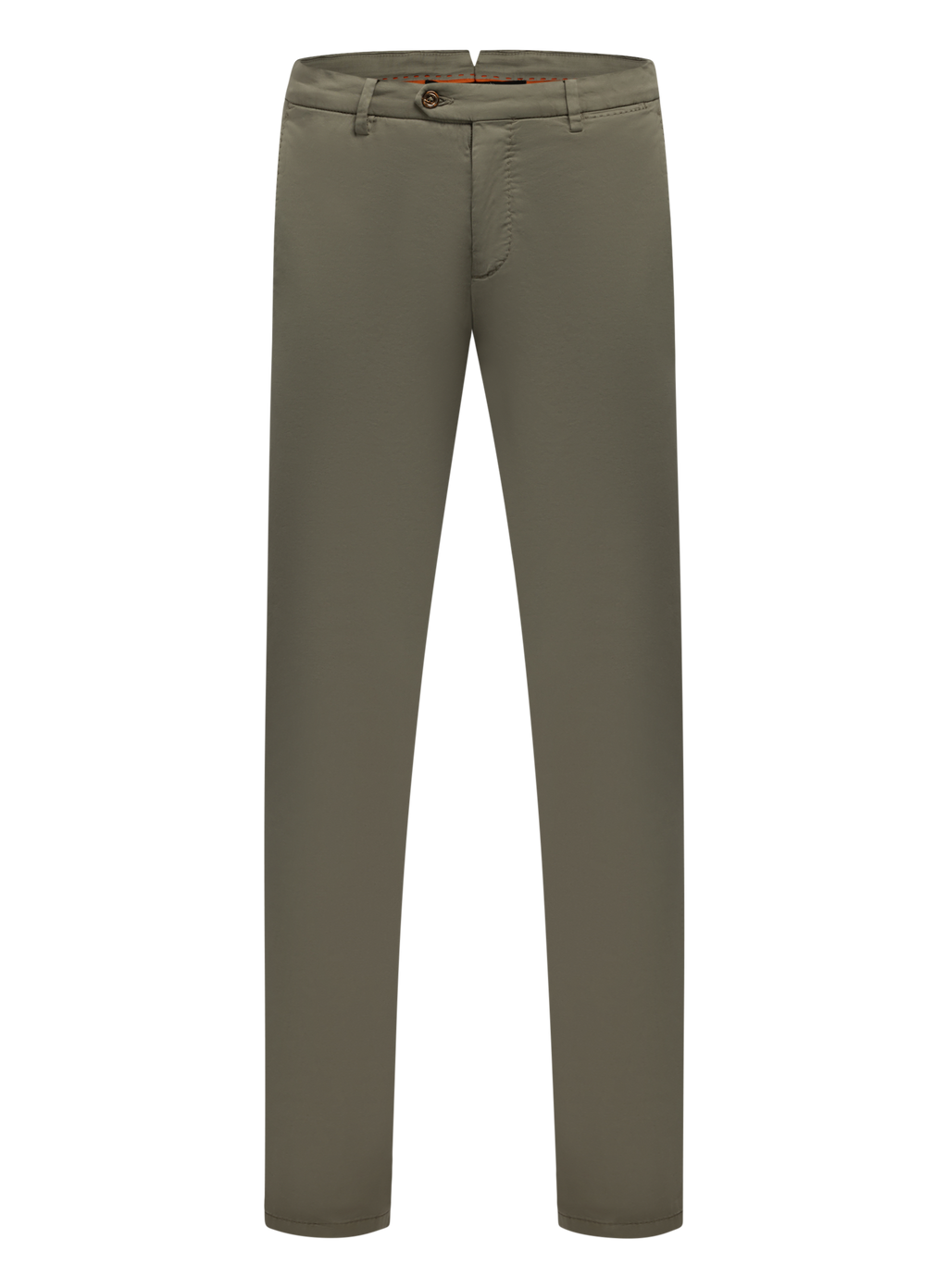 Broek van katoen en zijde | TAUPE BEIGE