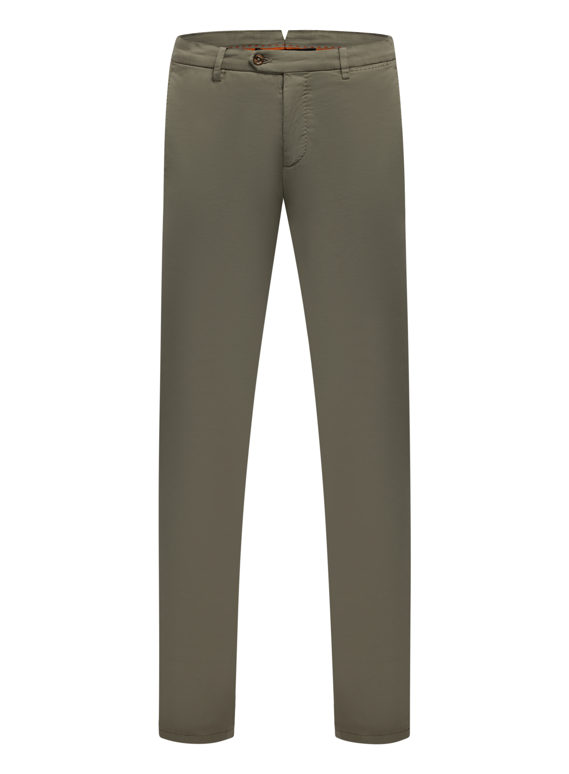 Broek van katoen en zijde | TAUPE BEIGE