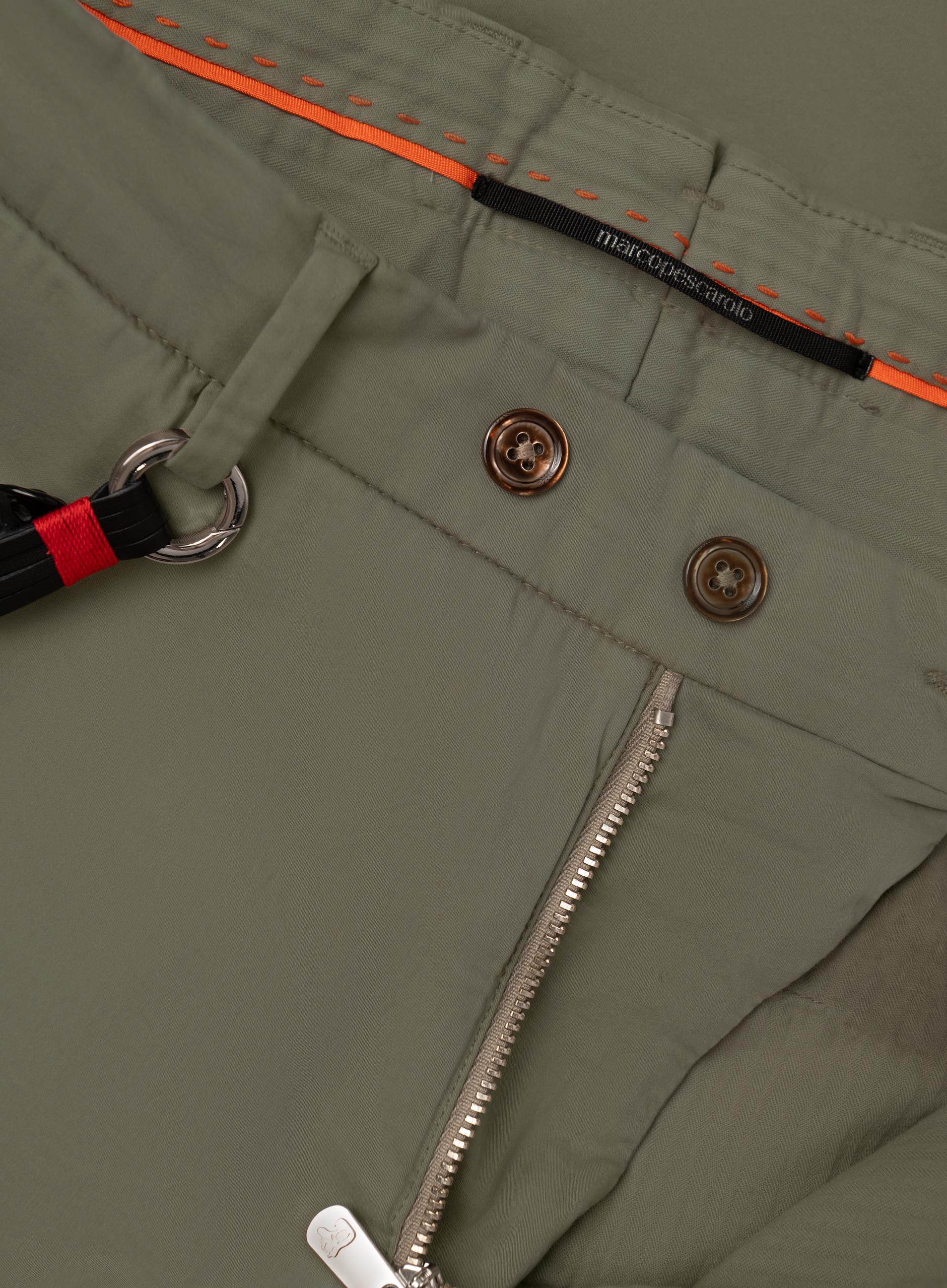 Broek van katoen en zijde | FULL_WIDTH | TAUPE BEIGE