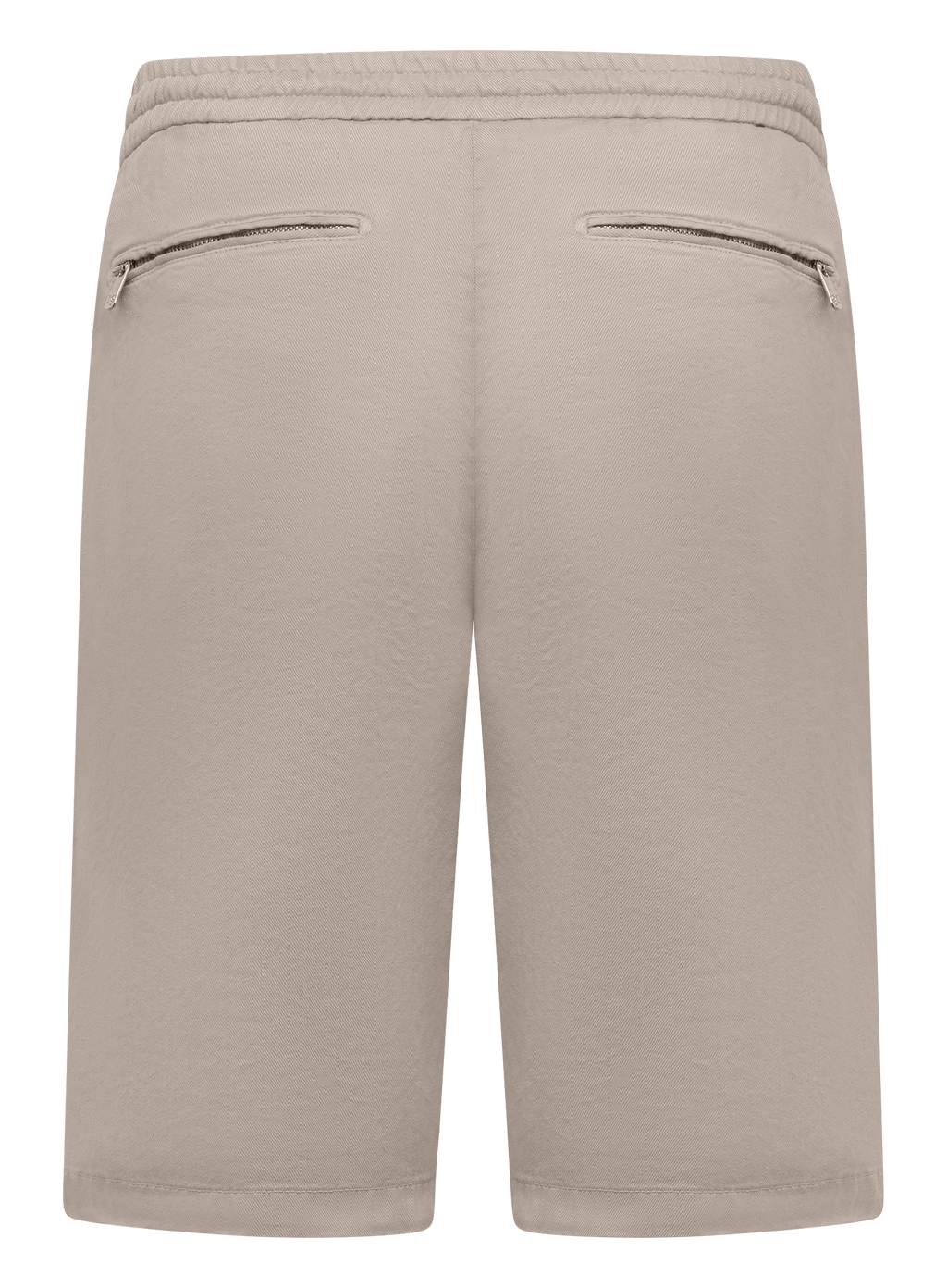 Korte broek met trekkoord van linnen | Beige
