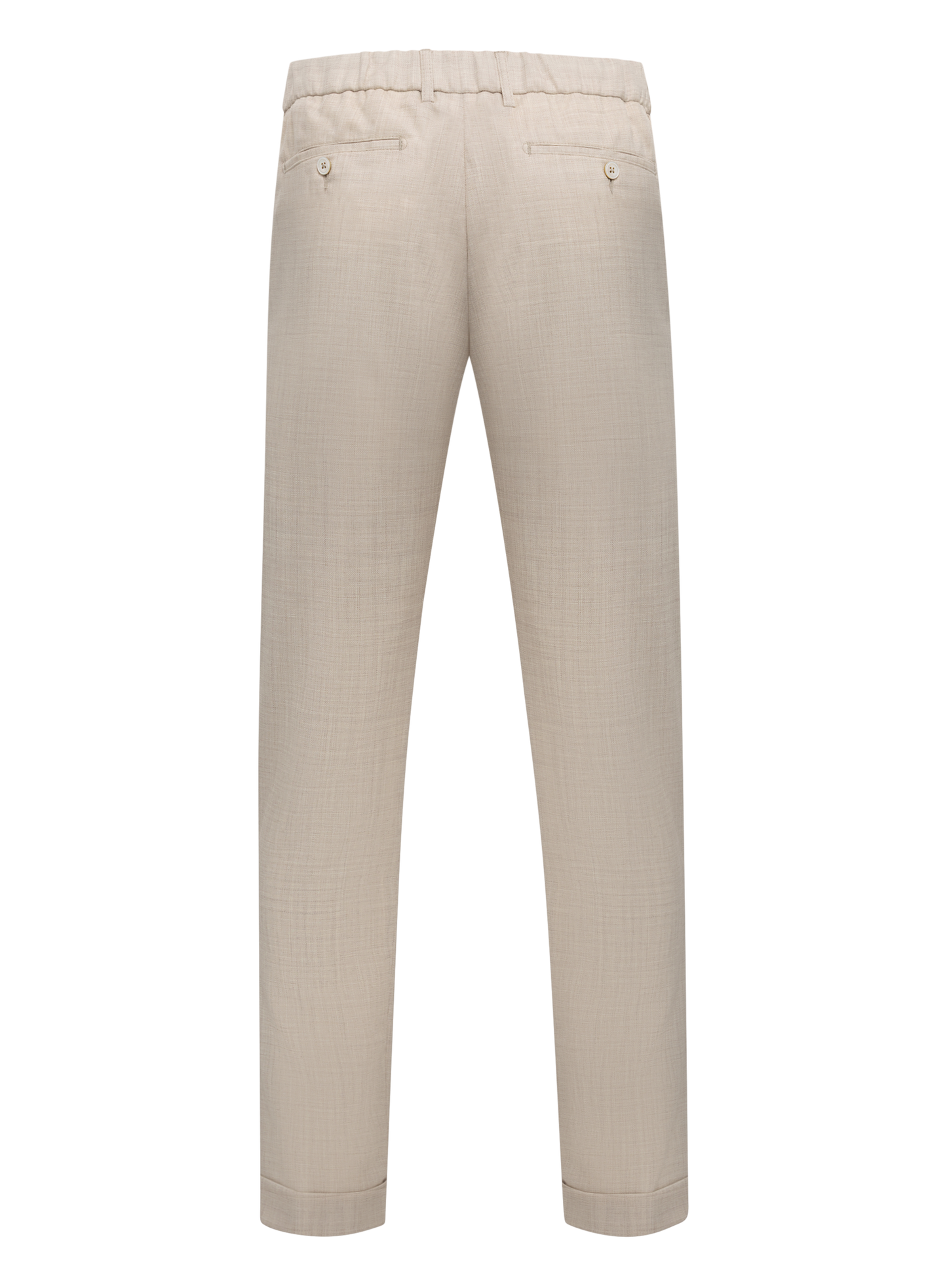 Broek van scheerwol | FULL_WIDTH | Beige