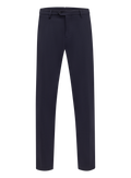 Broek van scheerwol | BLUE NAVY