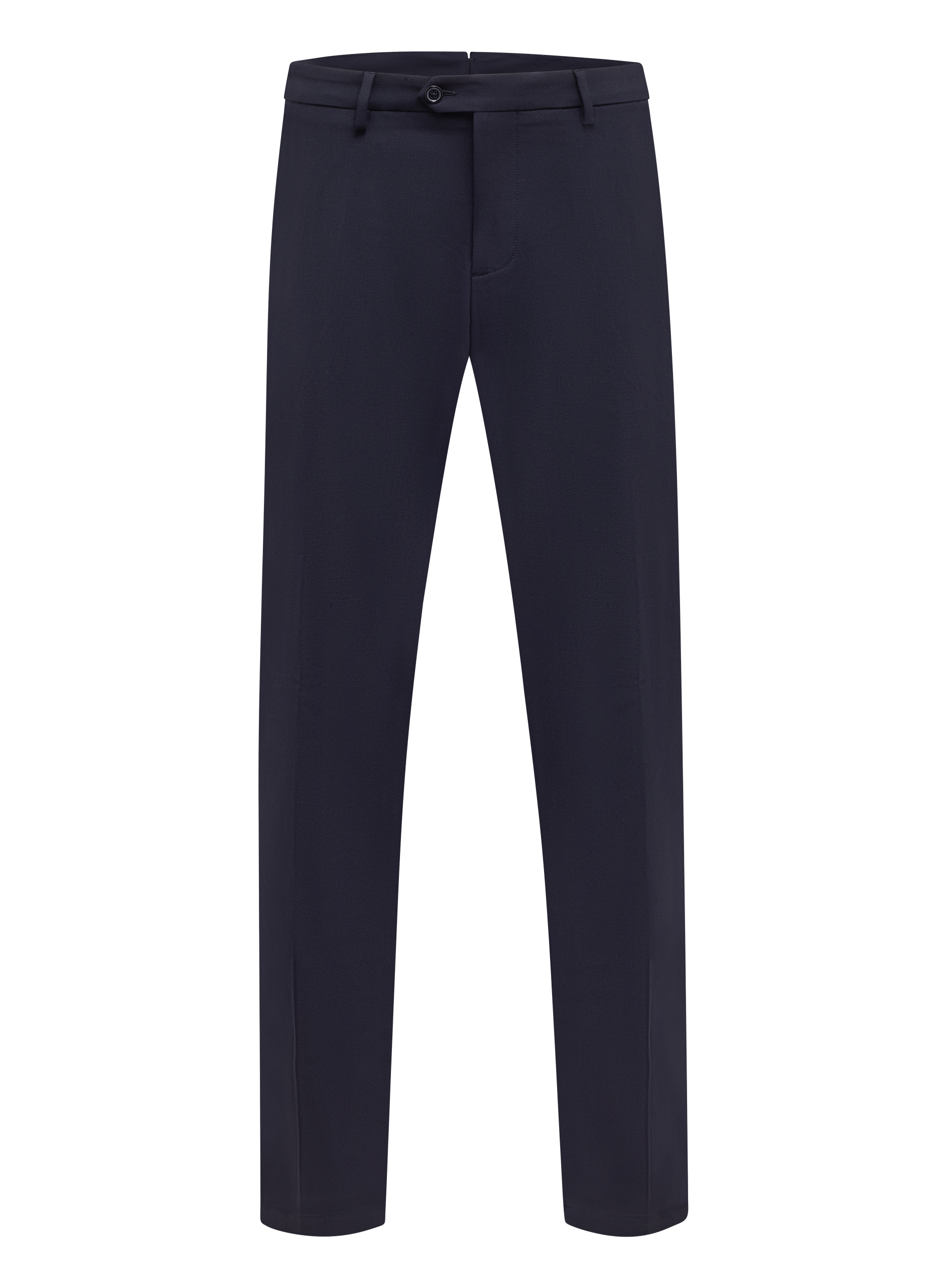 Broek van scheerwol | BLUE NAVY