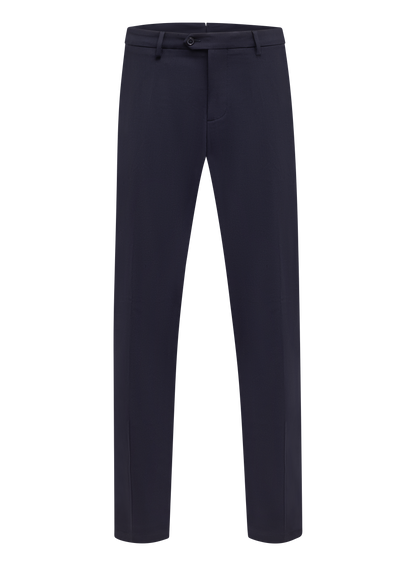 Broek van scheerwol | BLUE NAVY