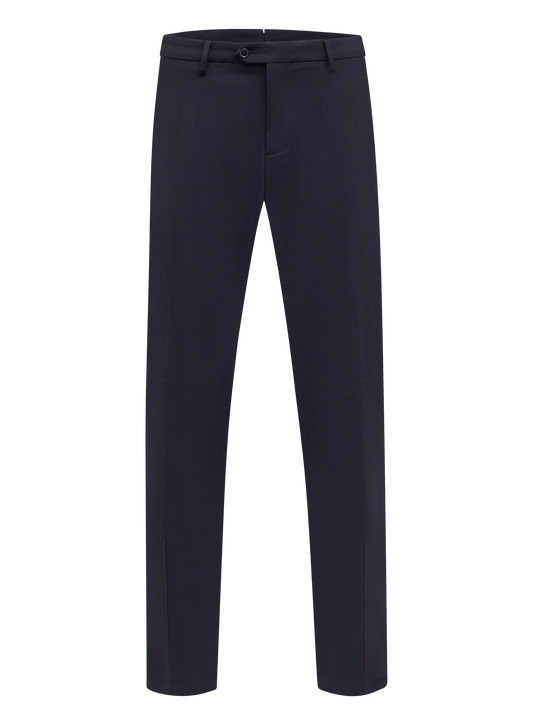 Broek van scheerwol | BLUE NAVY