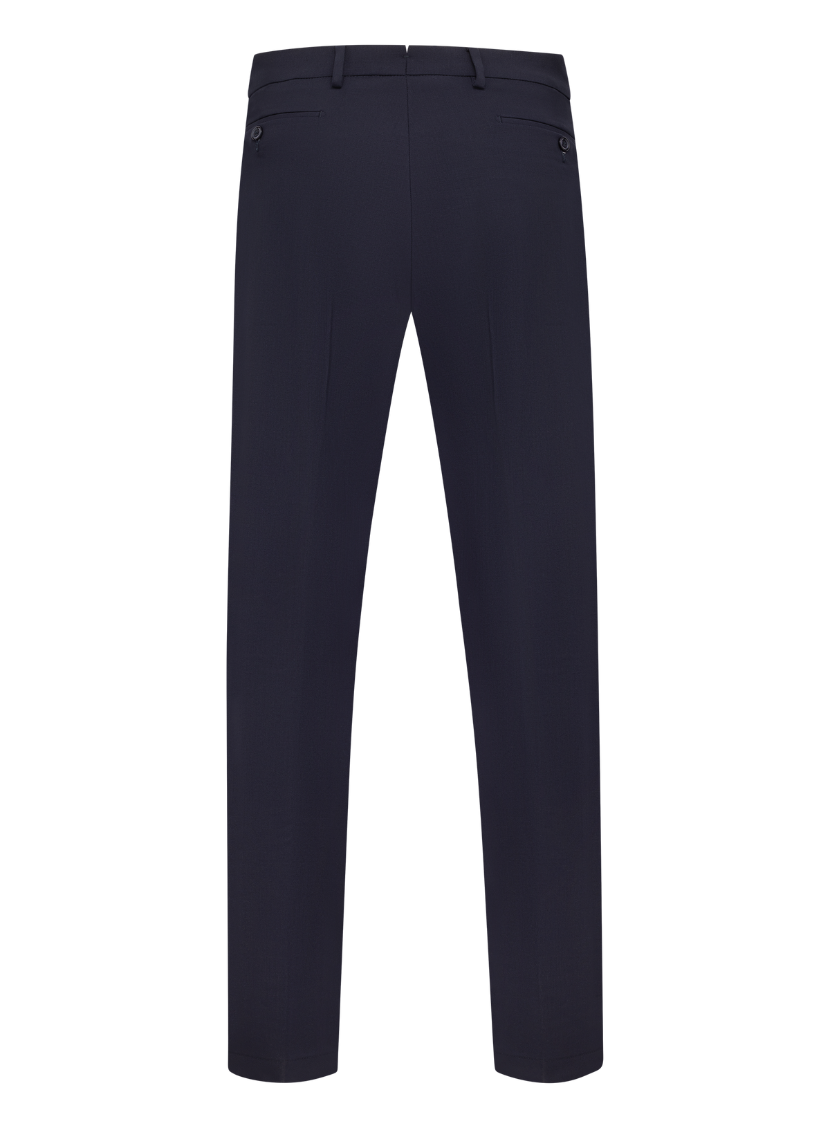 Broek van scheerwol | BLUE NAVY