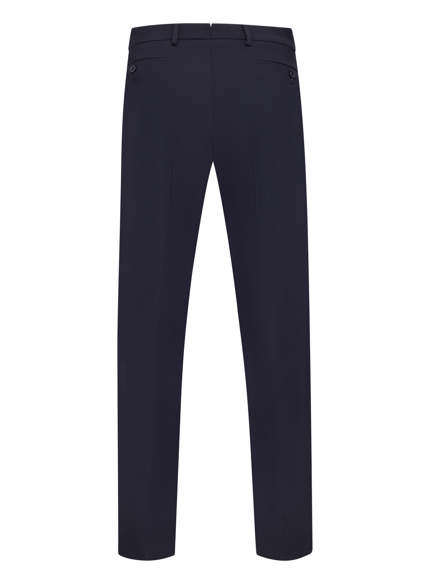 Broek van scheerwol | BLUE NAVY