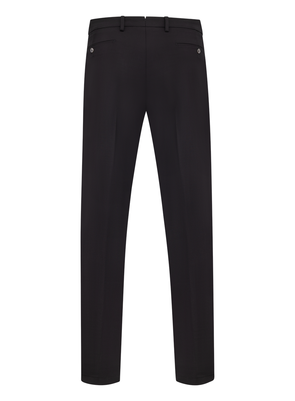 Broek van scheerwol | Zwart