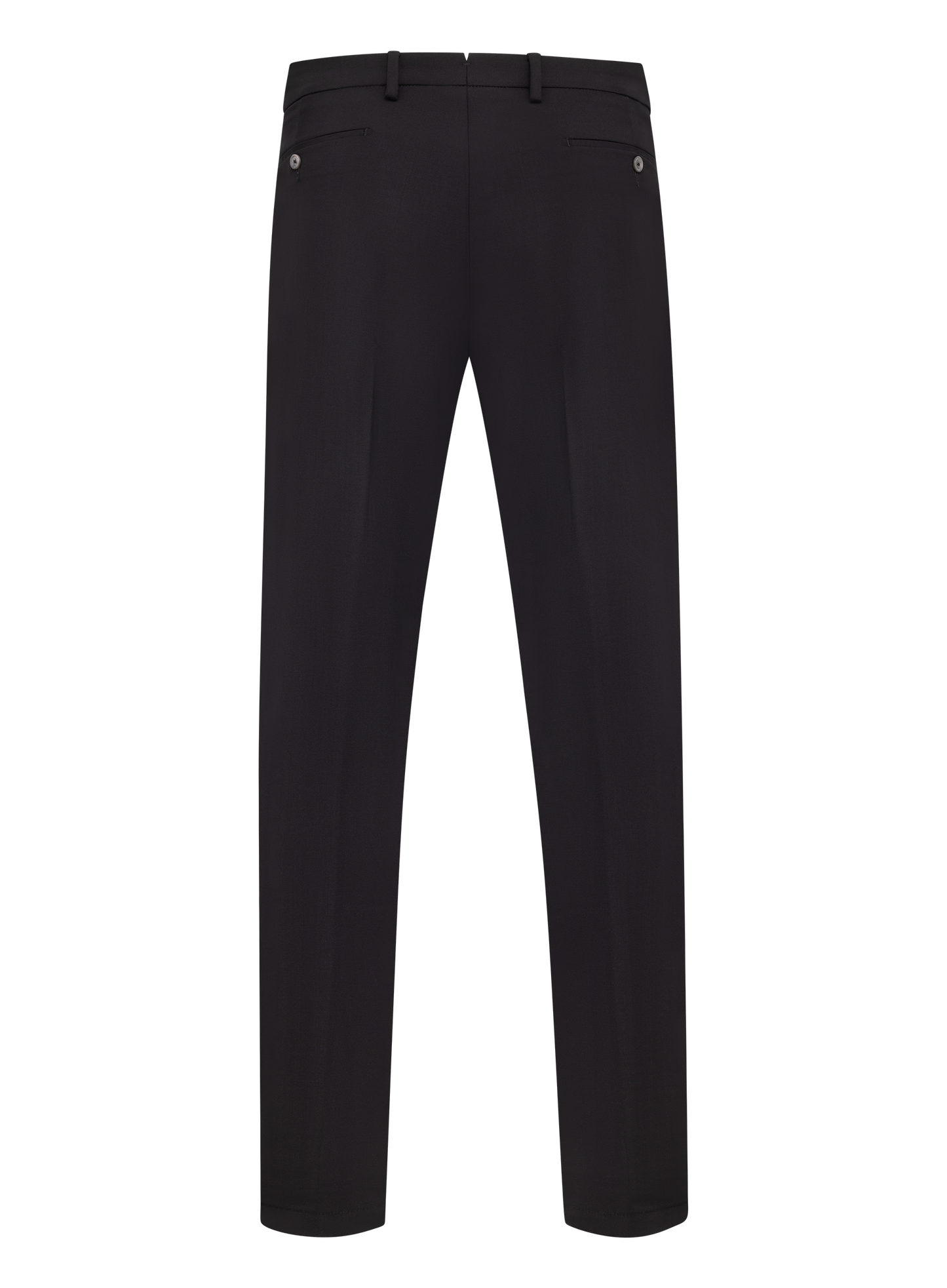 Broek van scheerwol | Zwart