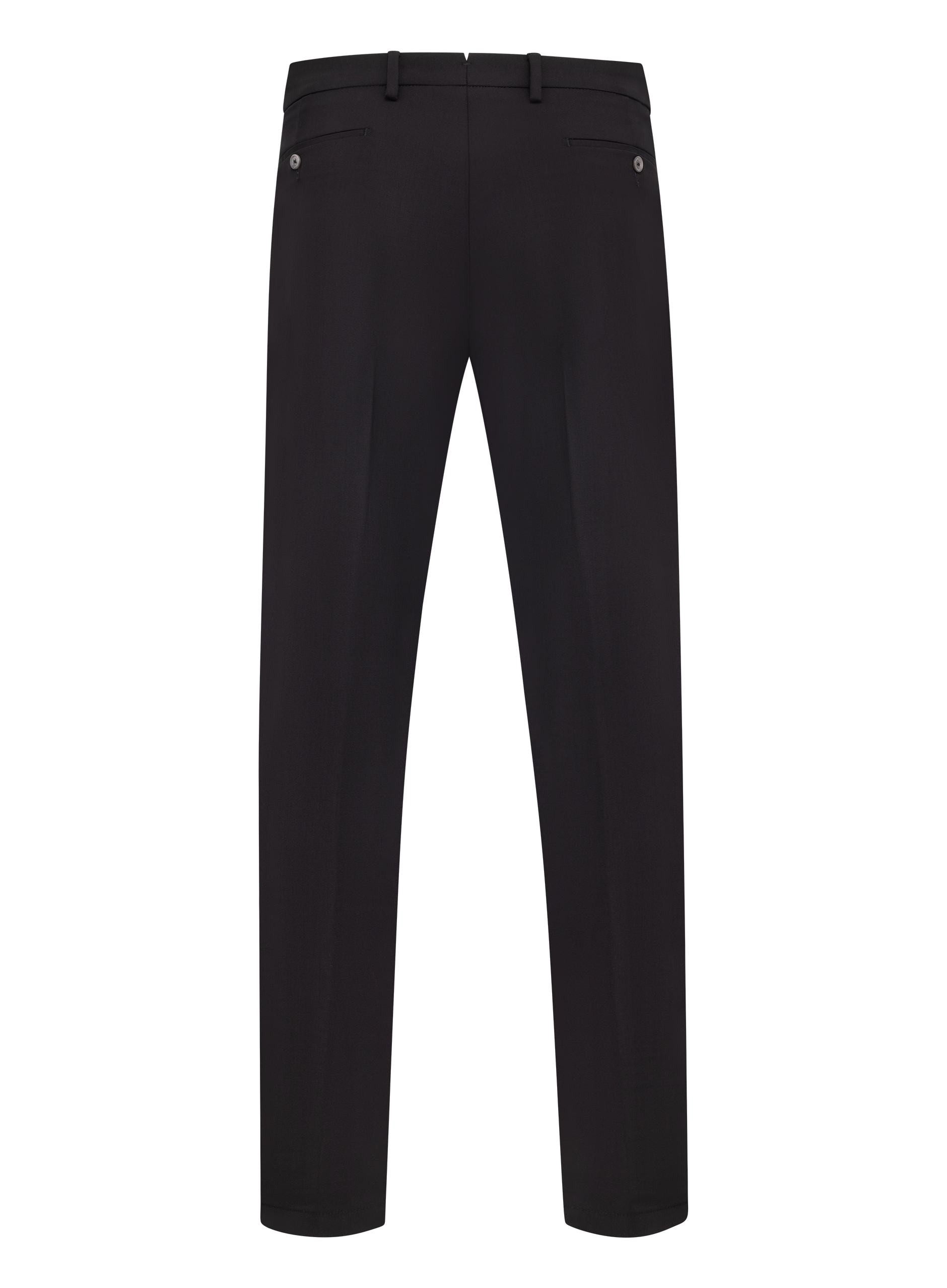 Broek van scheerwol | Zwart