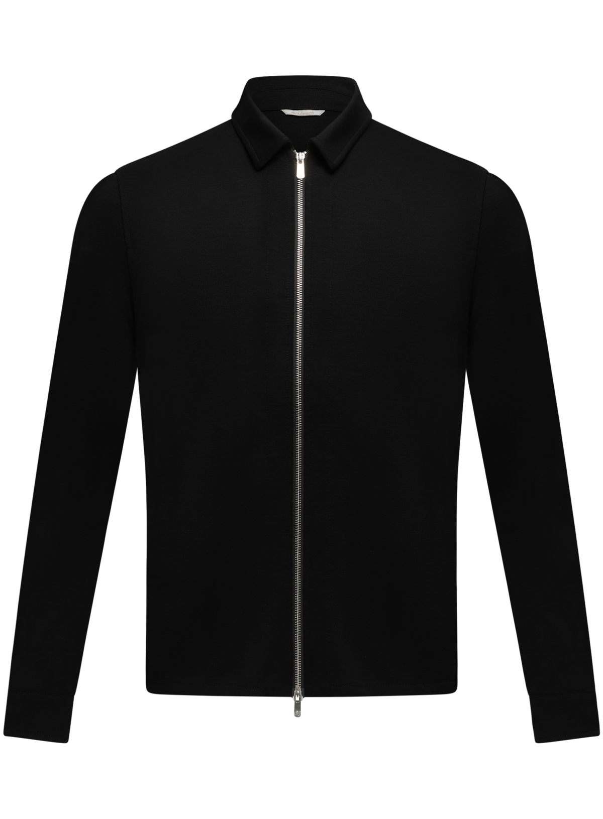 Overshirt van wol | Zwart