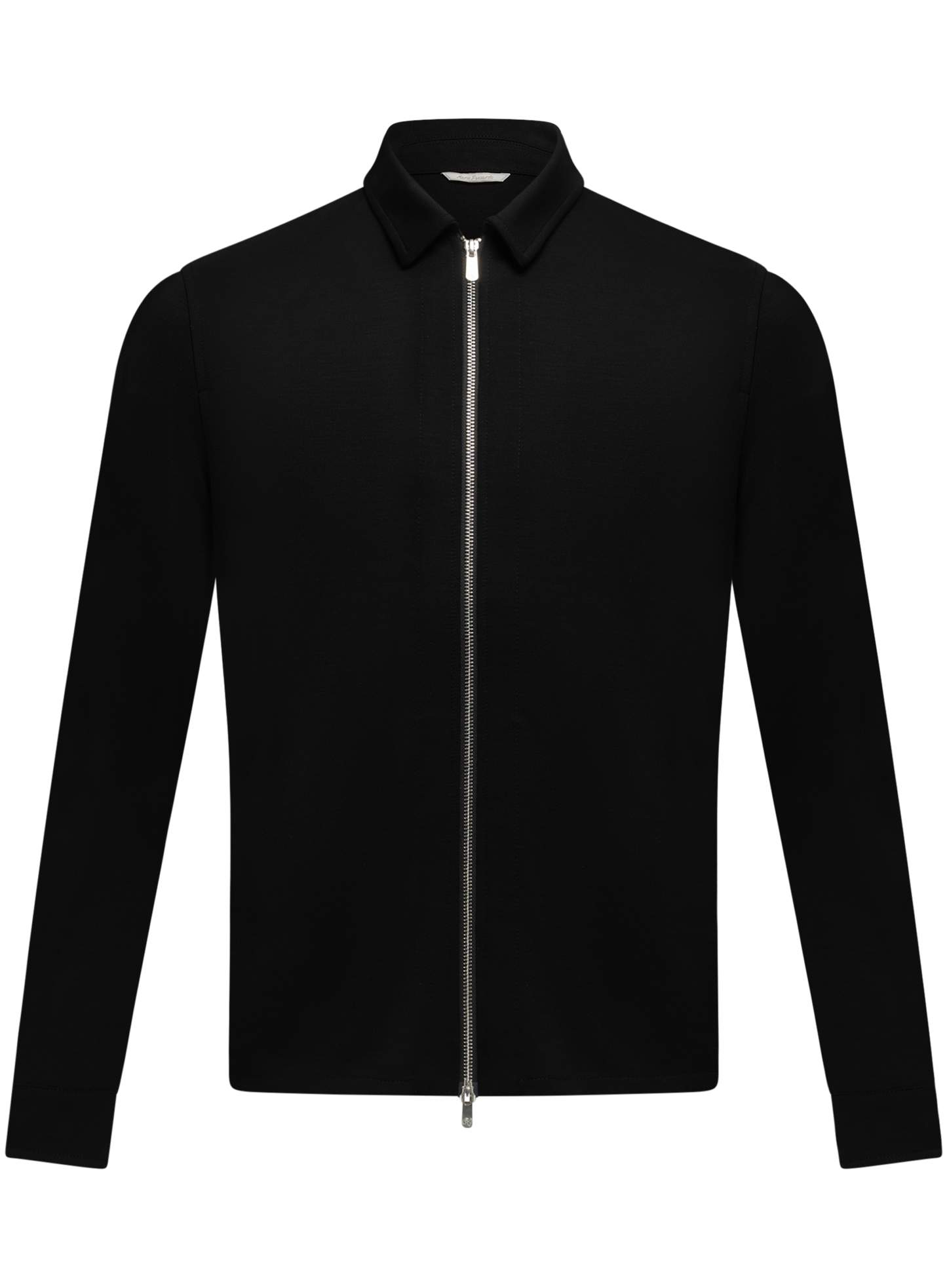 Wollen overshirt | FULL_WIDTH | Zwart