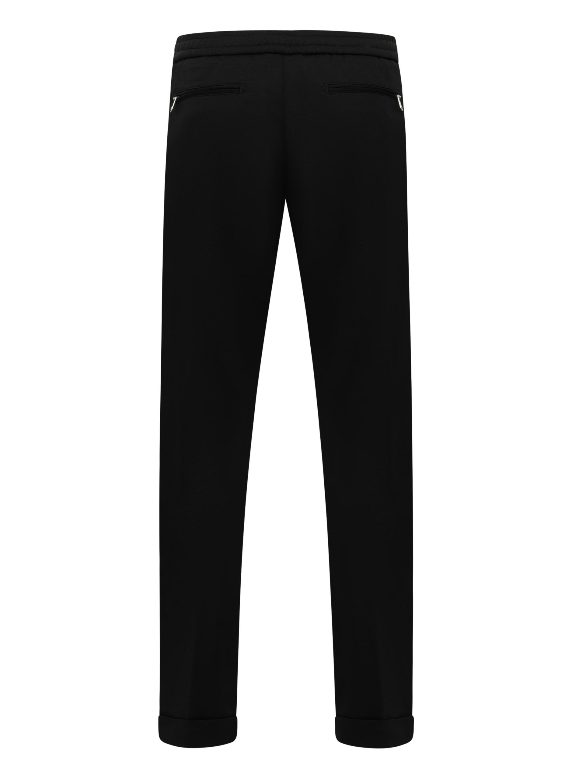 Carraciolo pantalon van wol | Zwart