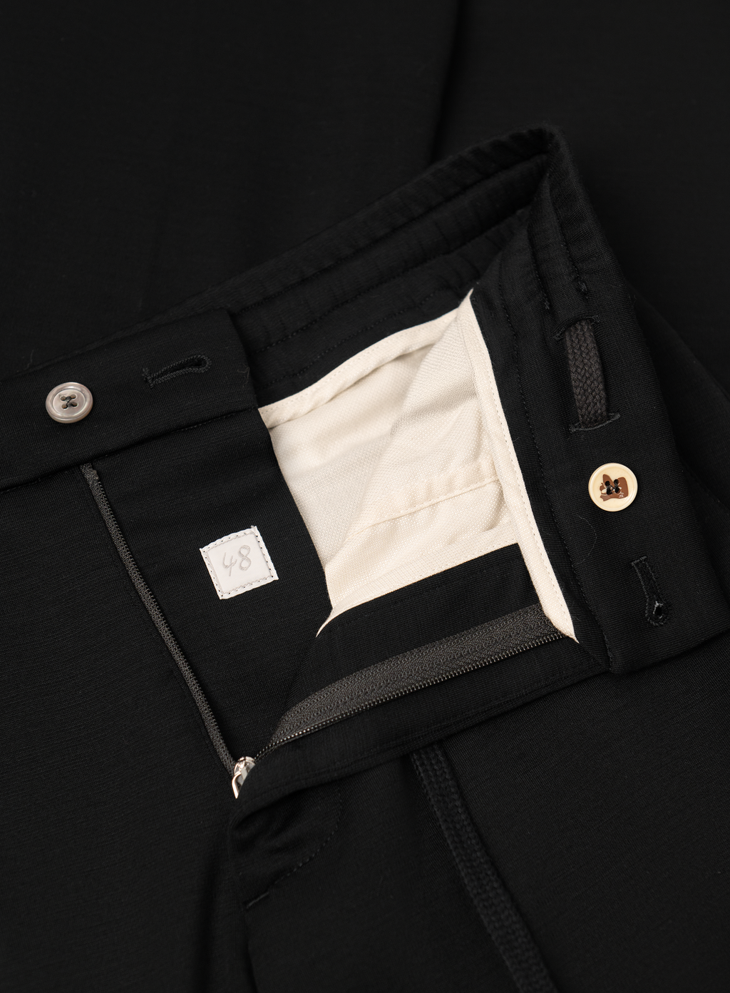 Carraciolo pantalon van wol | FULL_WIDTH | Zwart